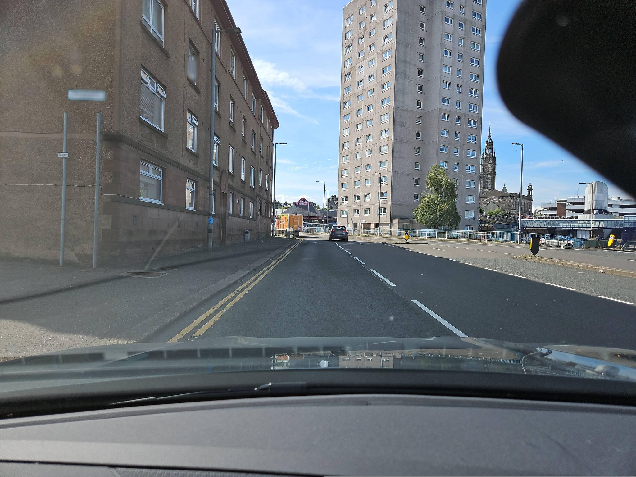 Street view of Greenock