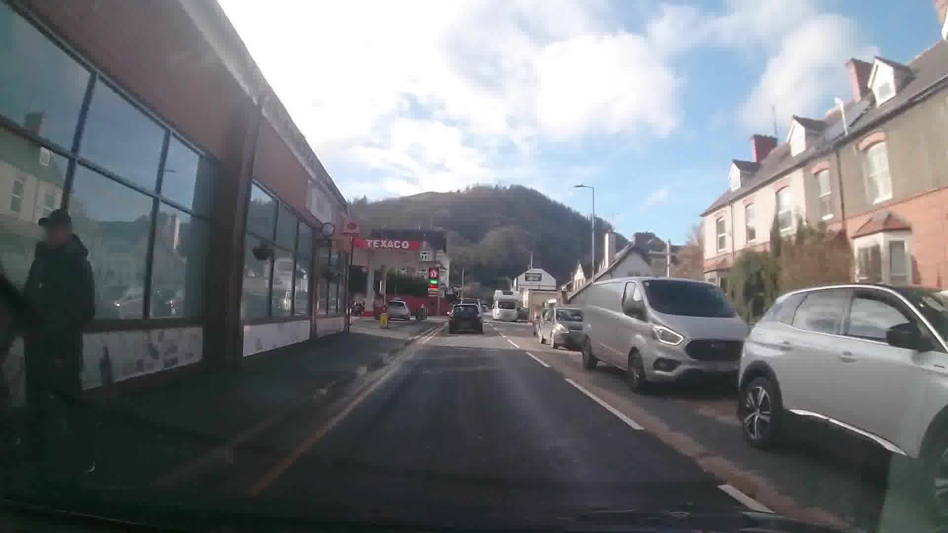 Street view of Llangollen
