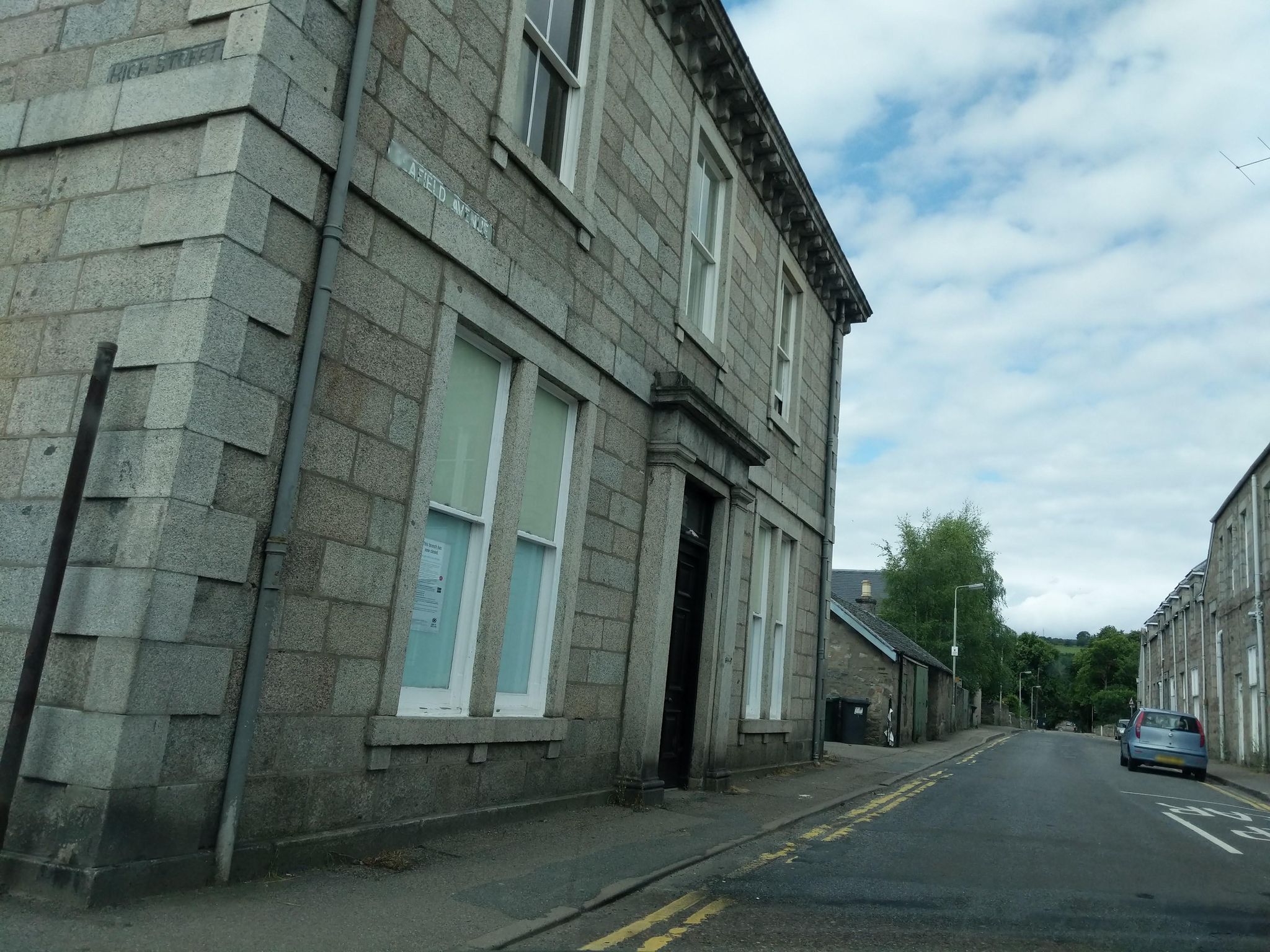 Street view of Grantown on Spey
