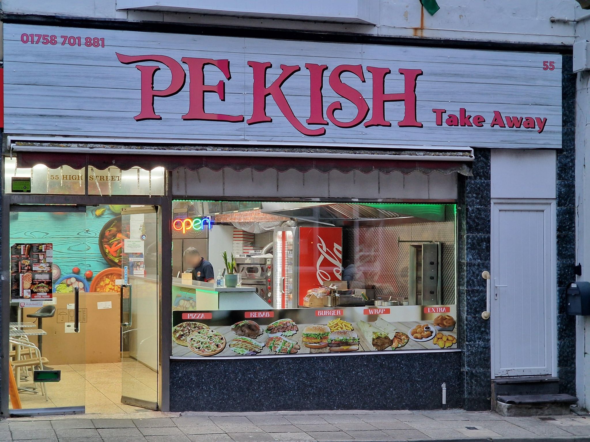 Street view of Pwllheli