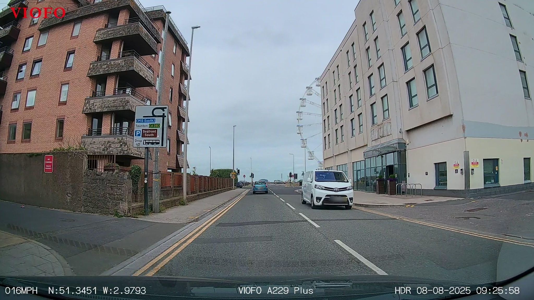 Street view of Weston-super-Mare
