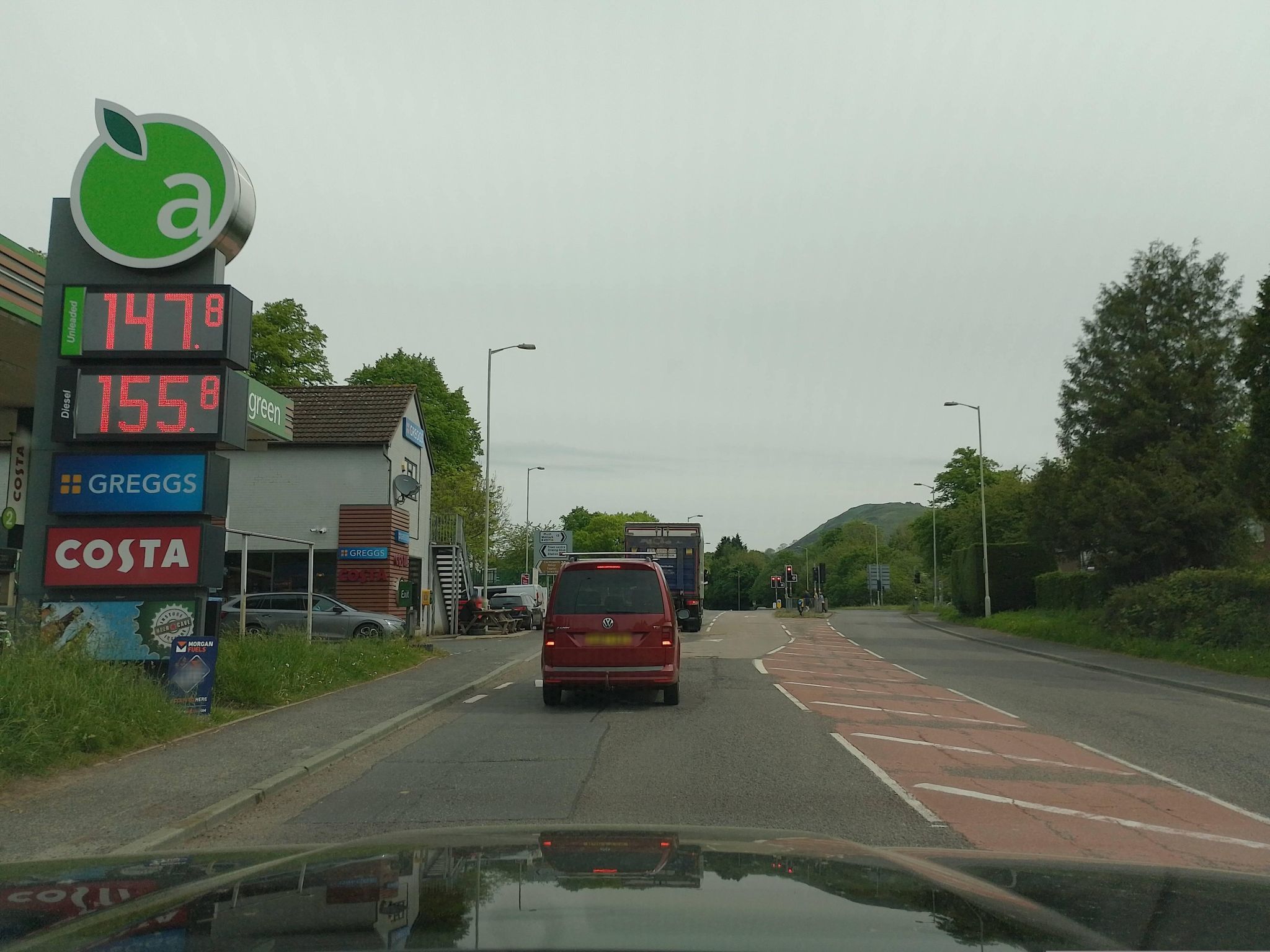 Street view of Church Stretton