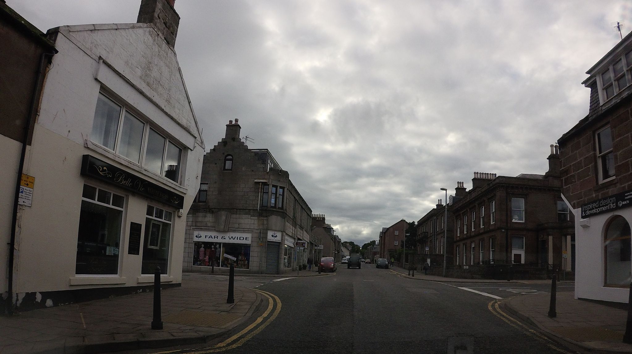 Street view of Stonehaven