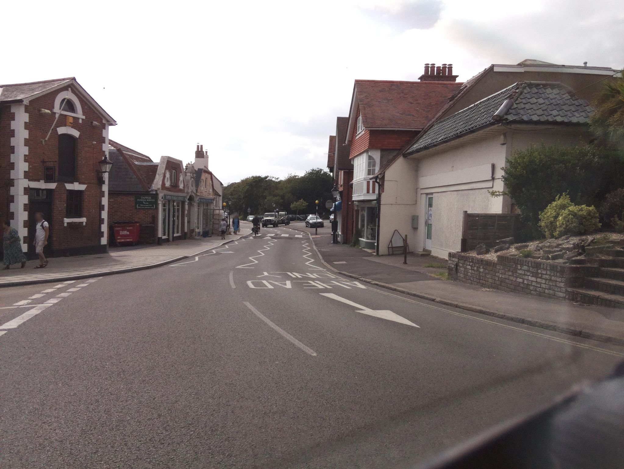 Street view of Milford on Sea