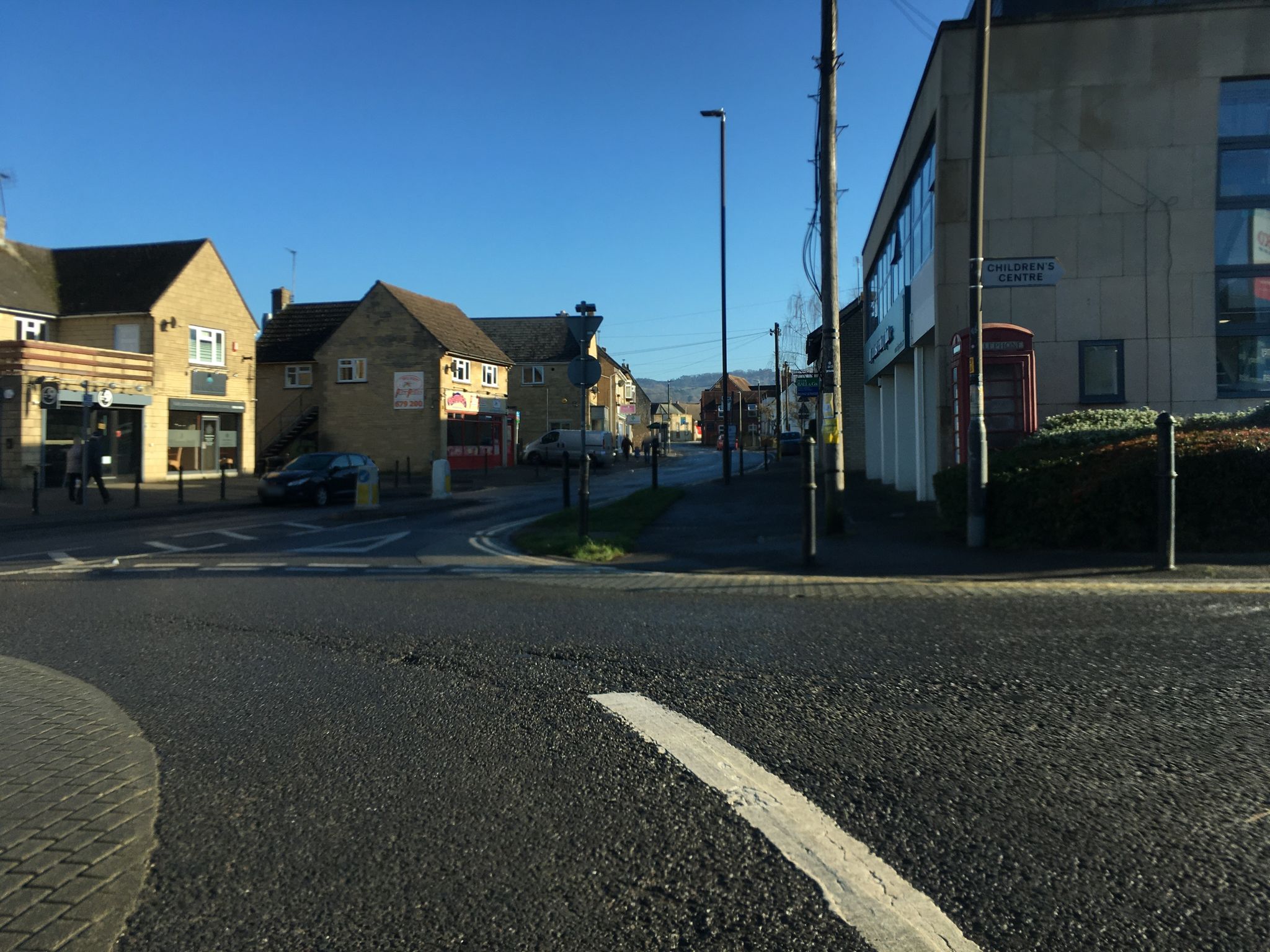 Street view of Bishops Cleeve