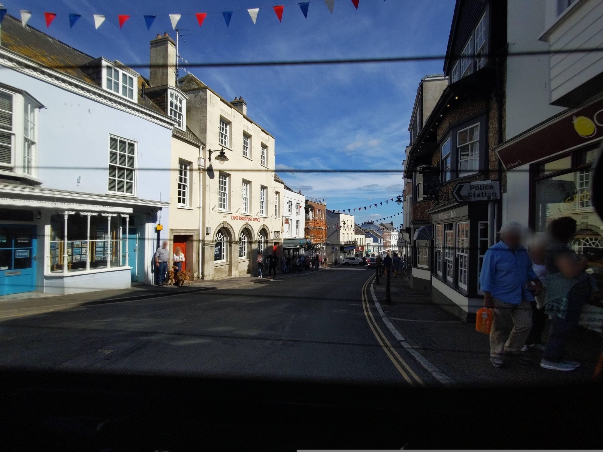 Street view of Lyme Regis