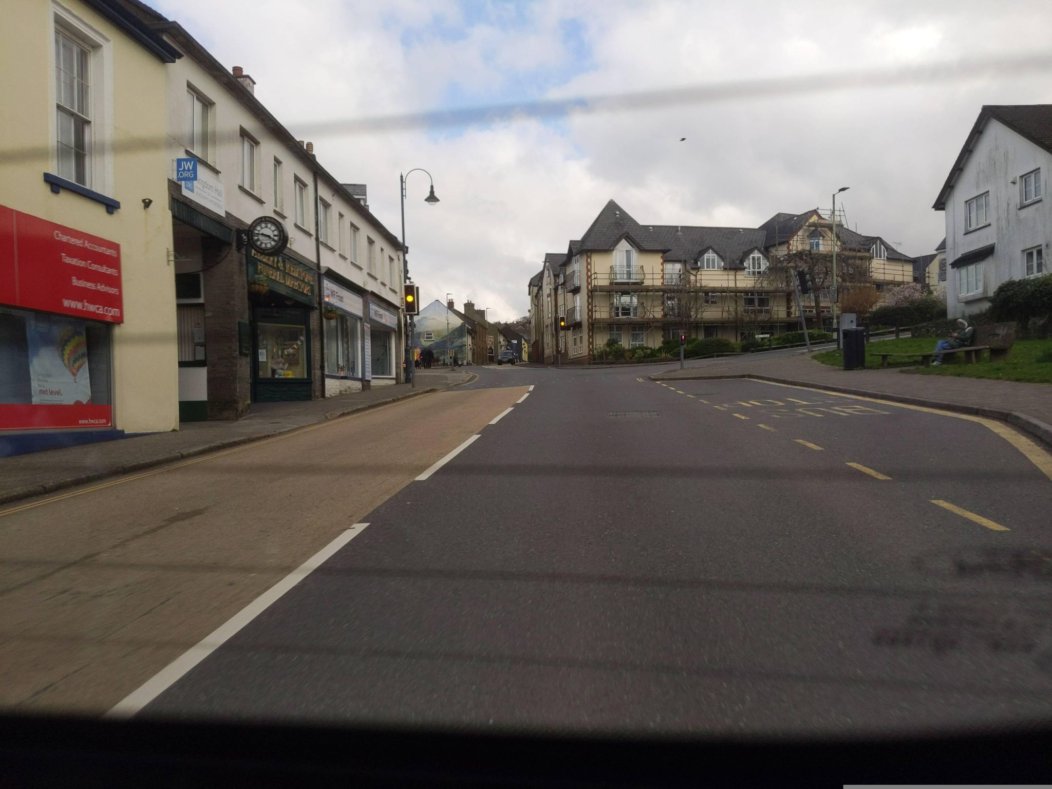 Street view of Okehampton