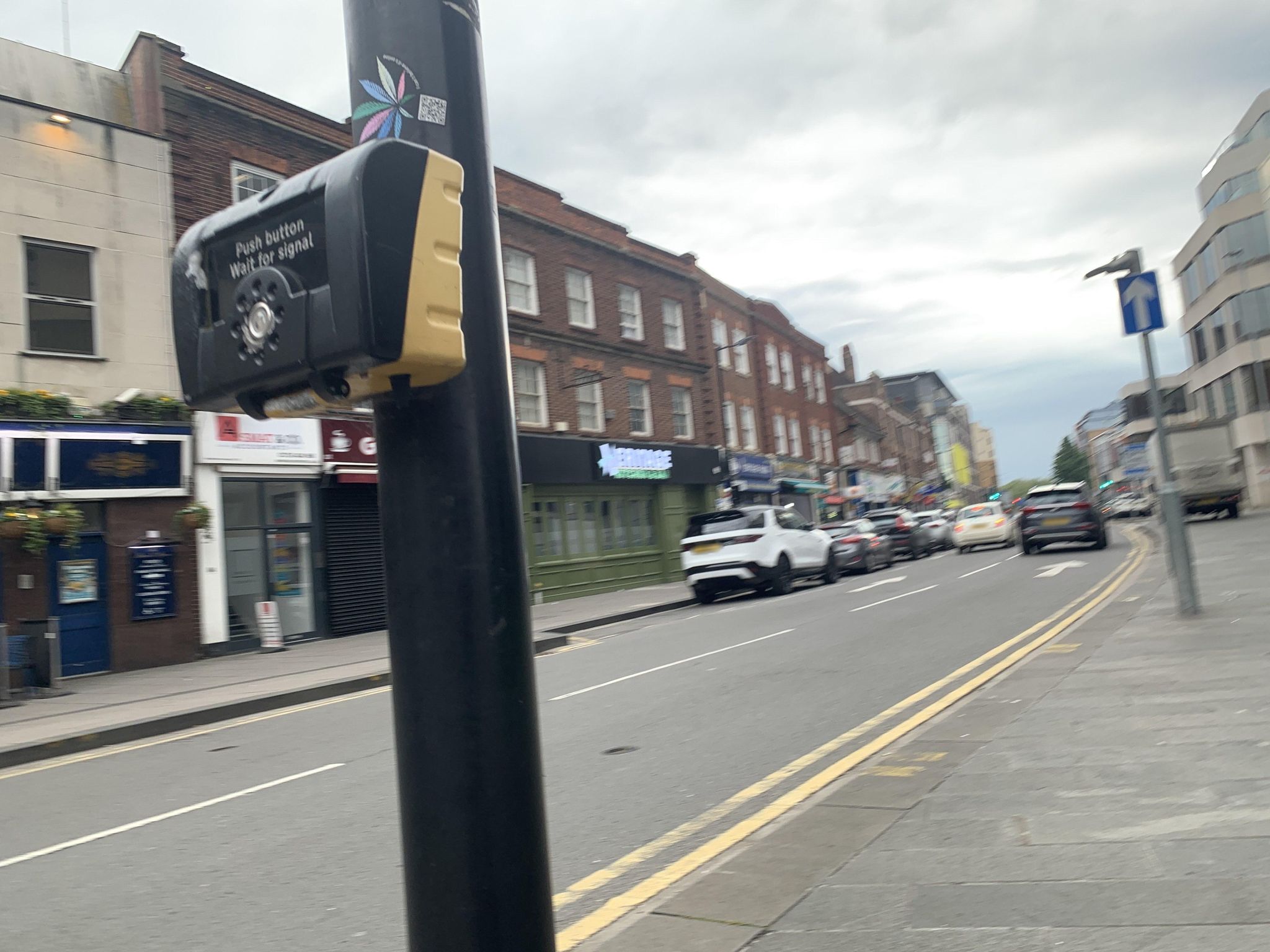 Street view of Slough