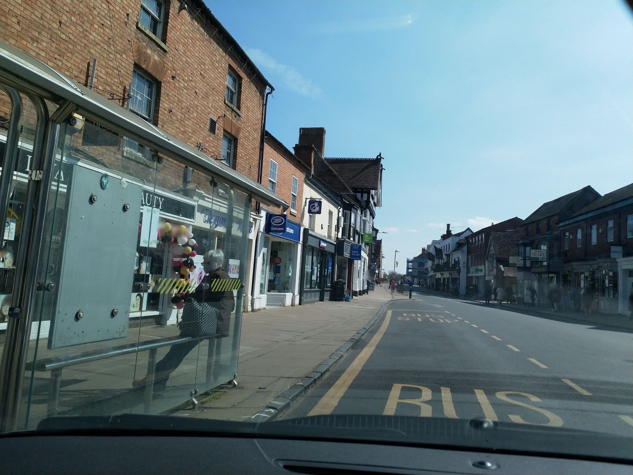 Street view of Stratford-upon-Avon