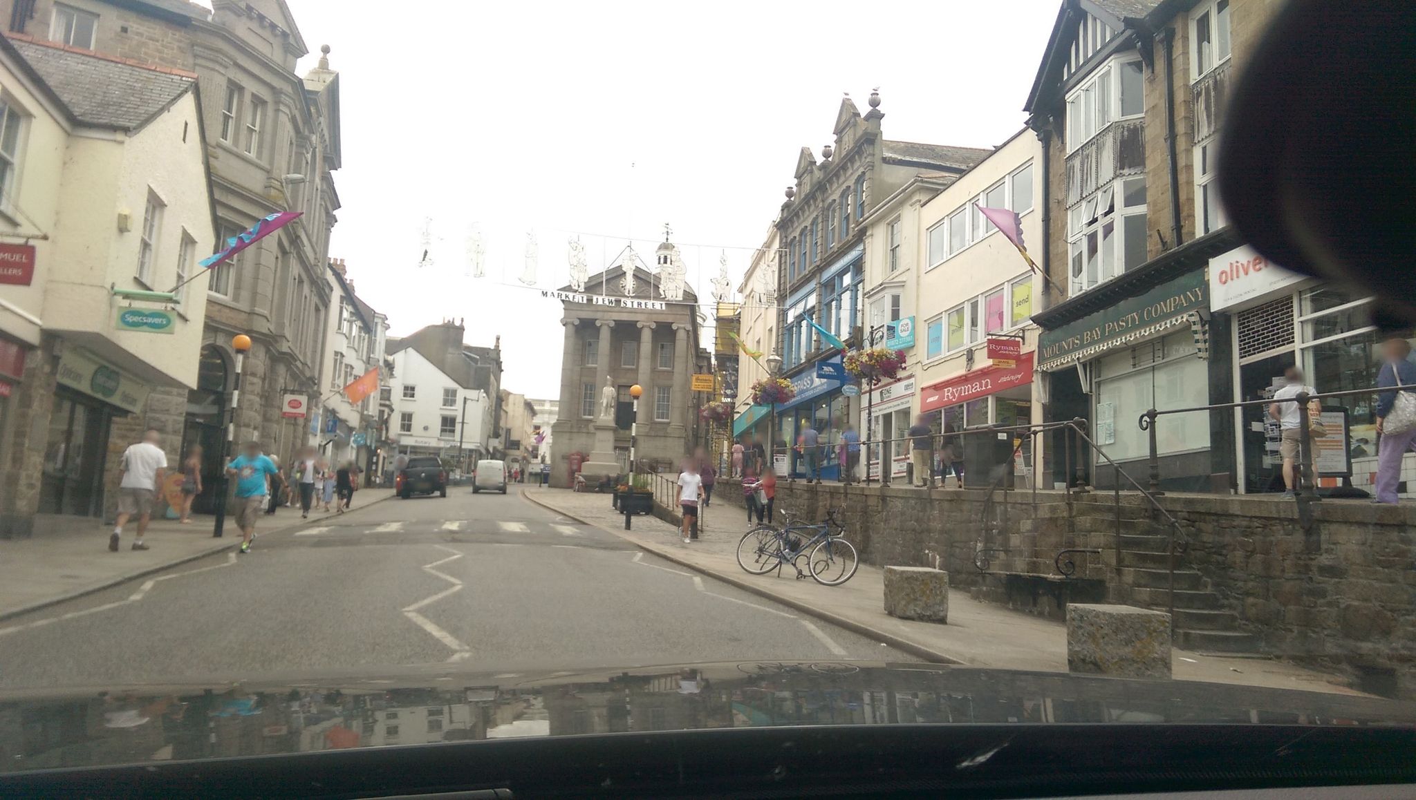 Street view of Penzance