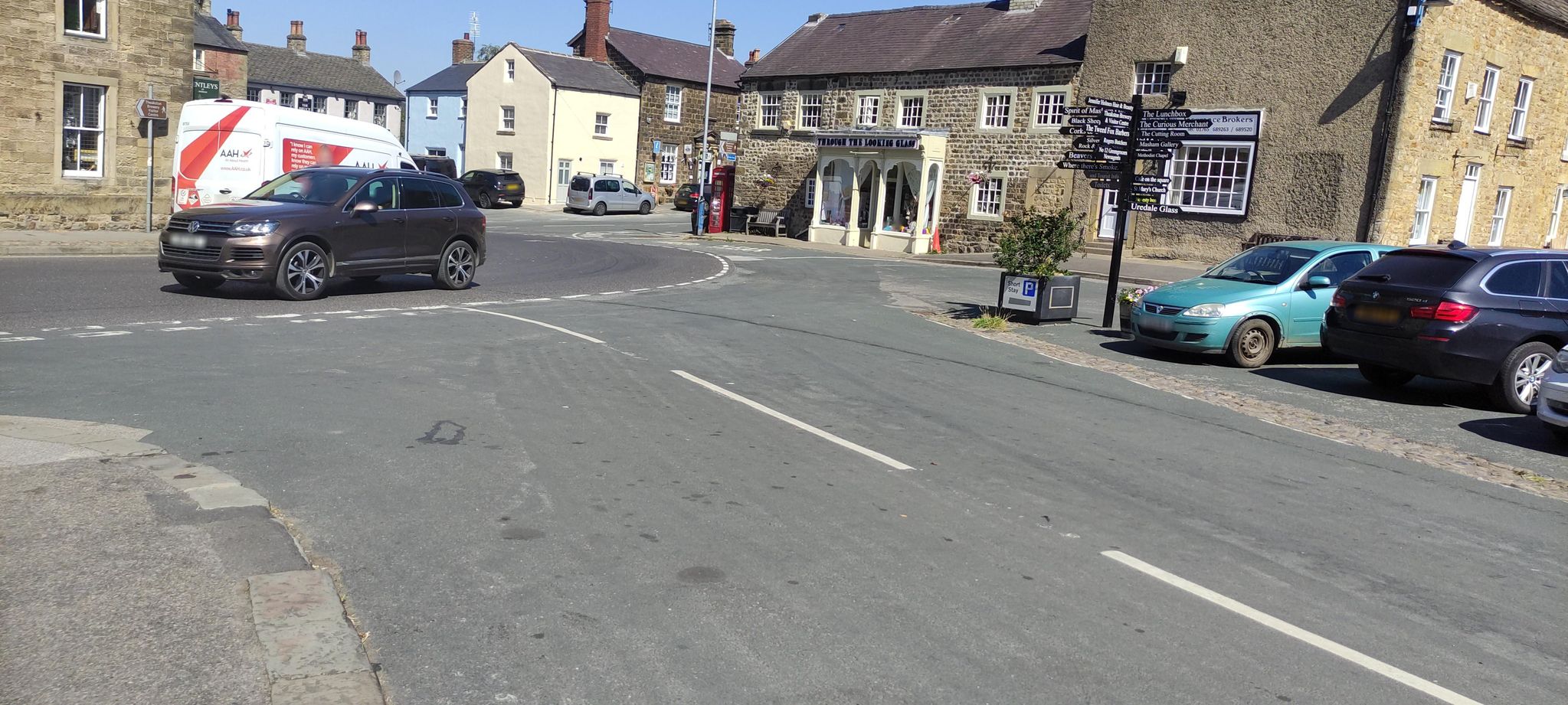 Street view of Masham