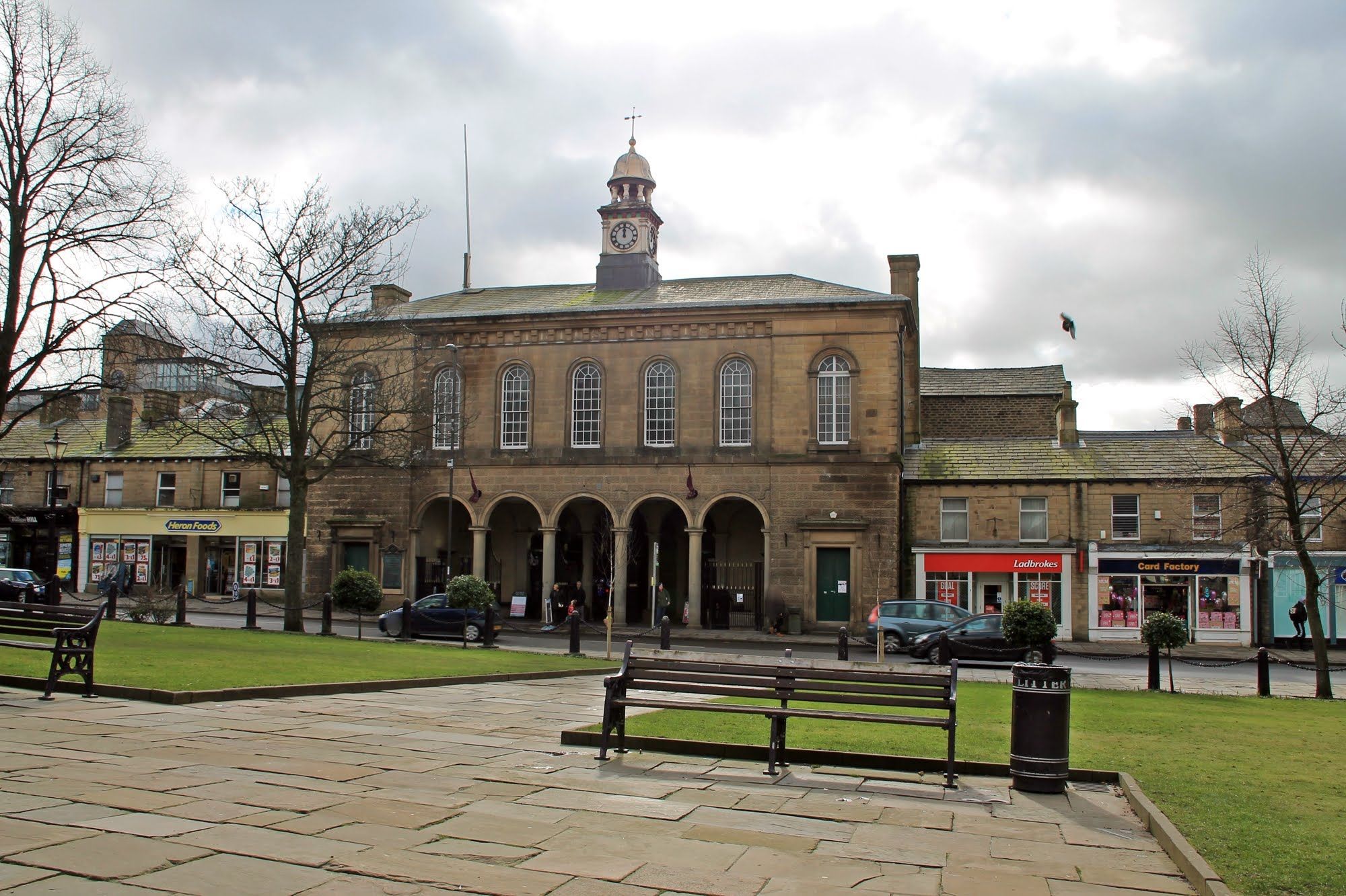Street view of Glossop