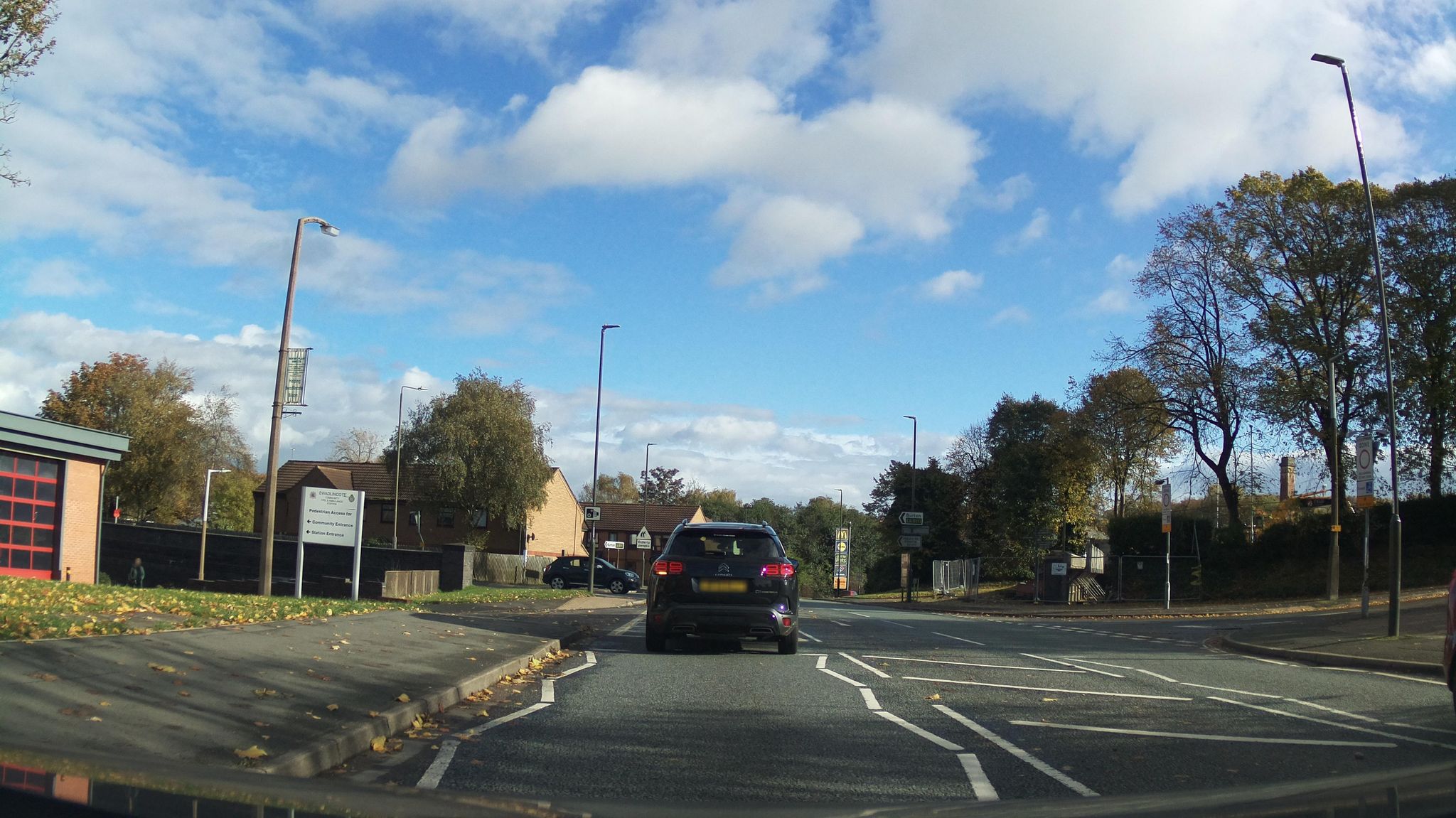 Street view of Swadlincote
