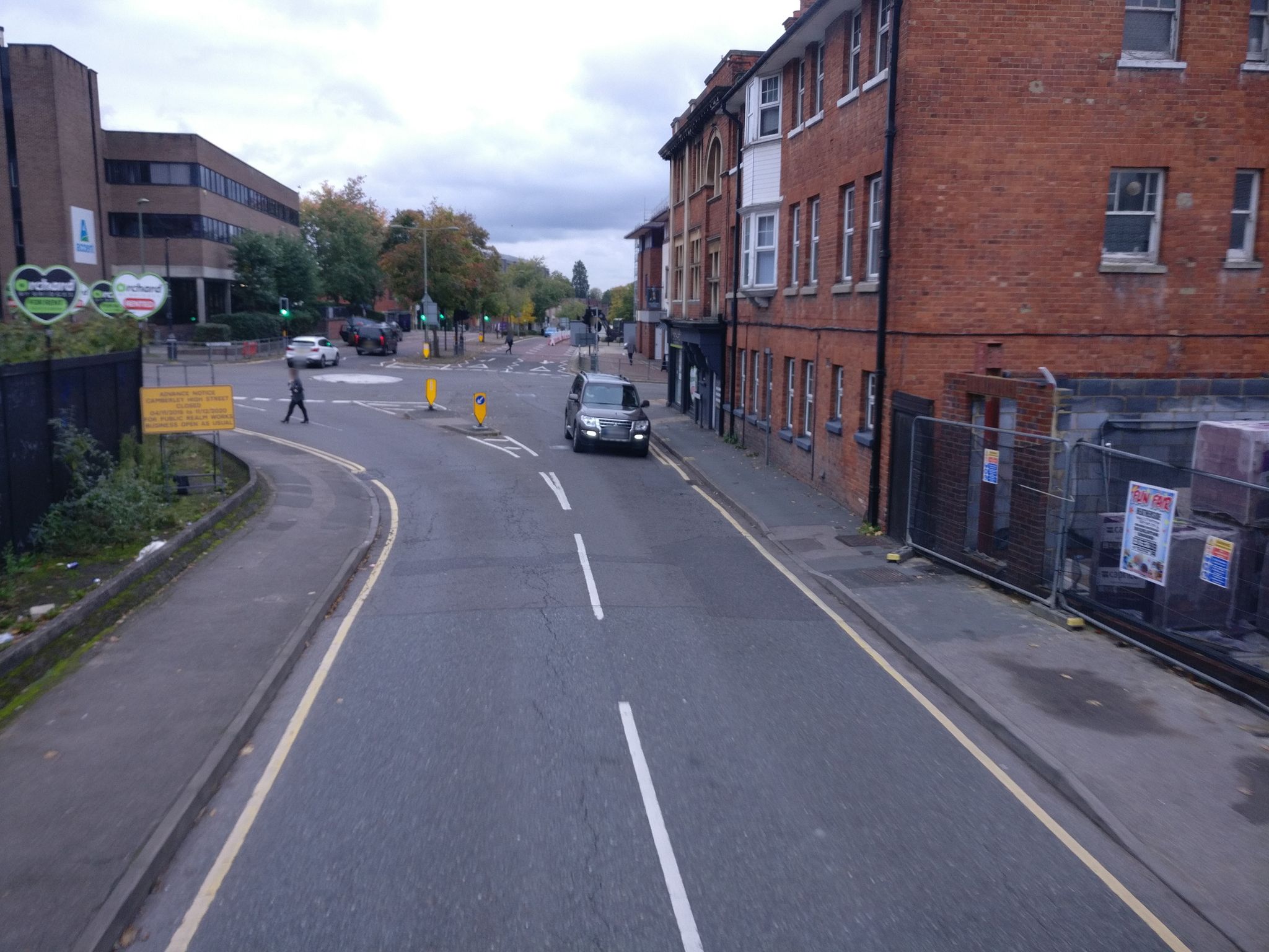 Street view of Camberley