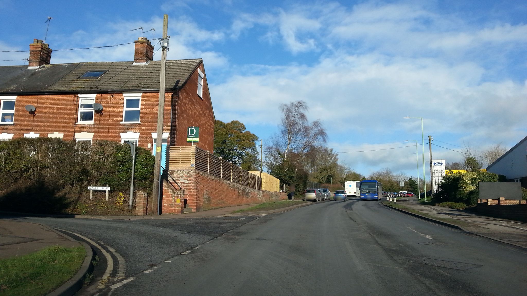 Street view of Halesworth