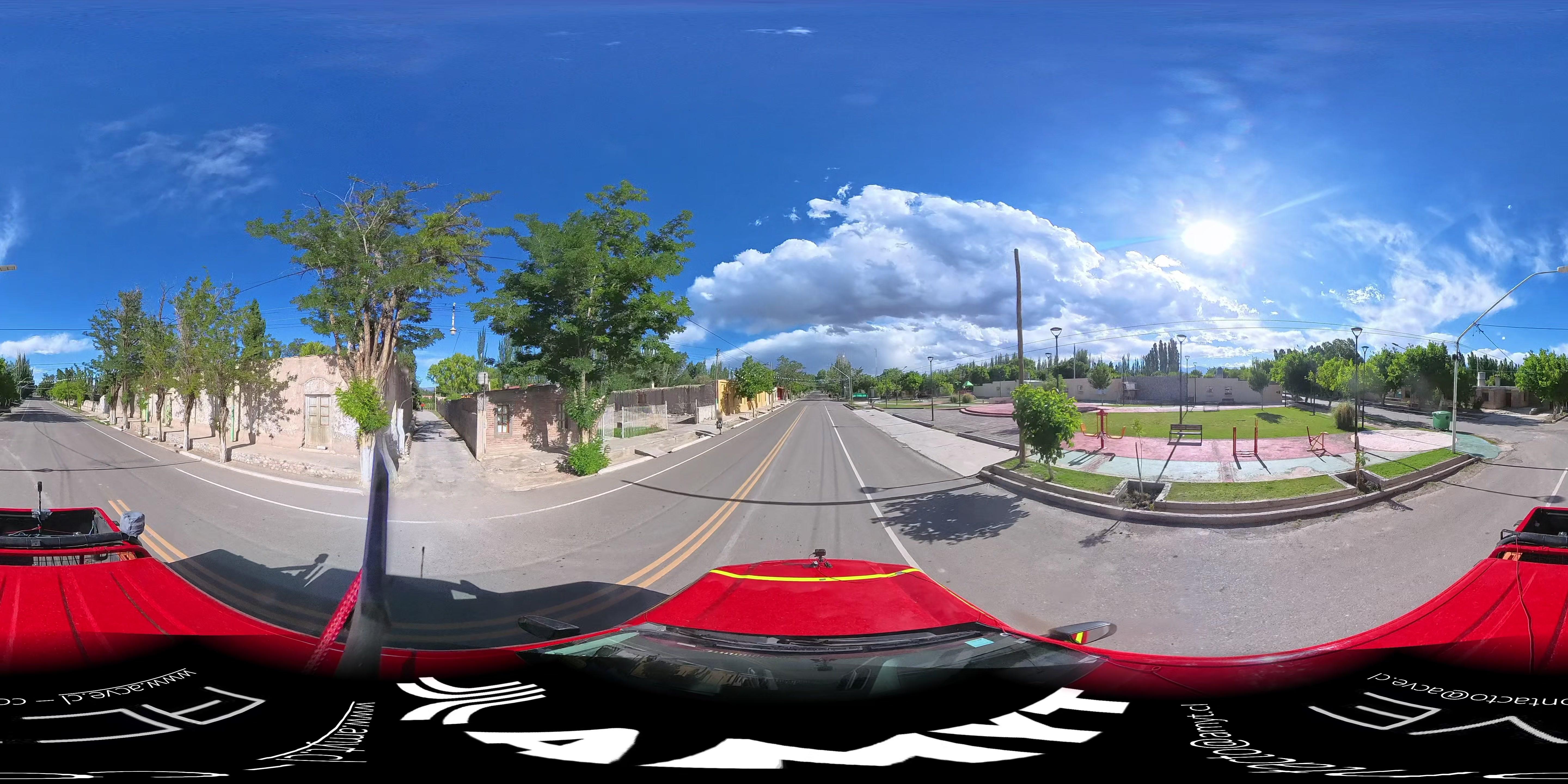 Street view of Iglesia