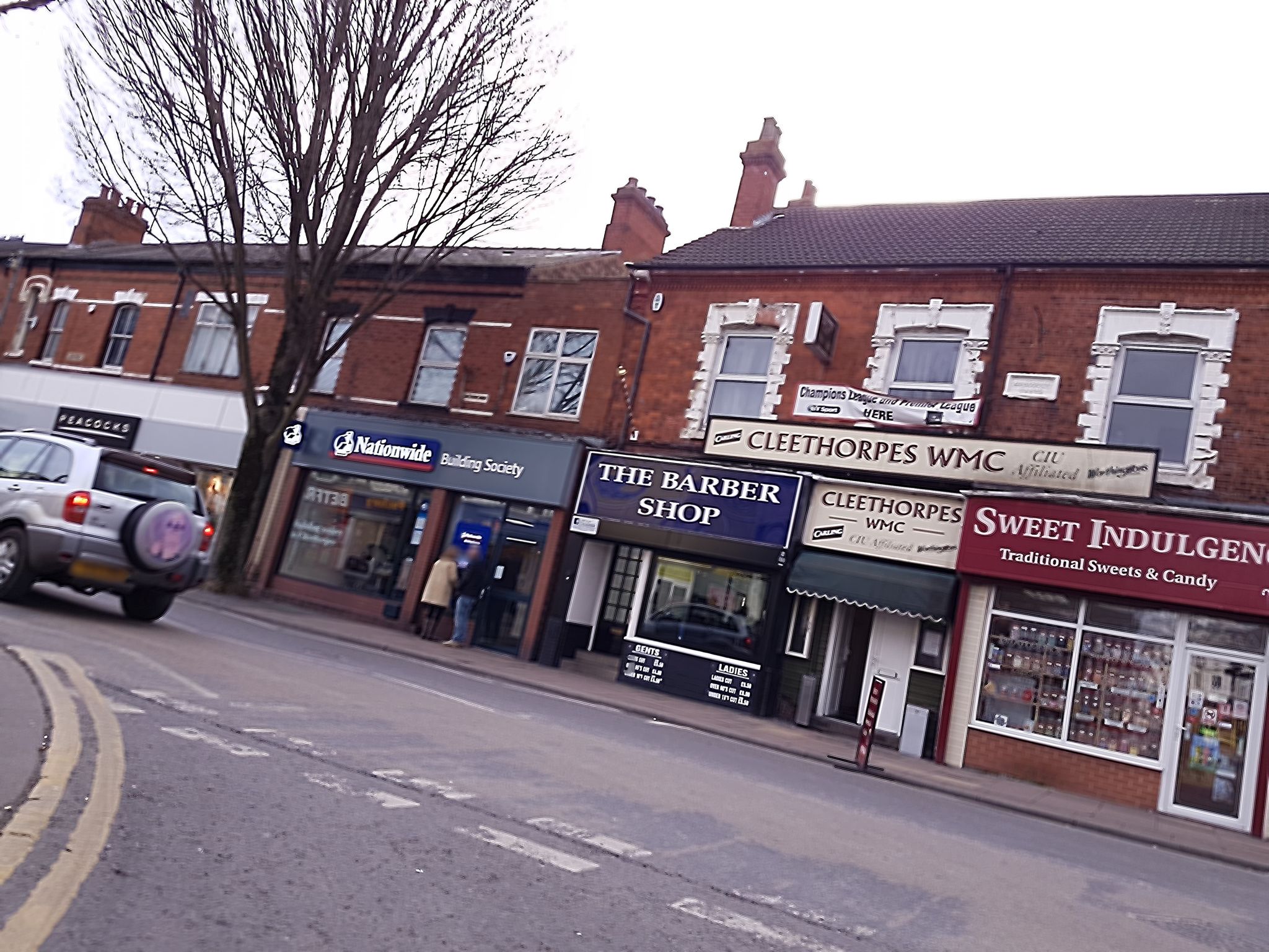 Street view of Cleethorpes