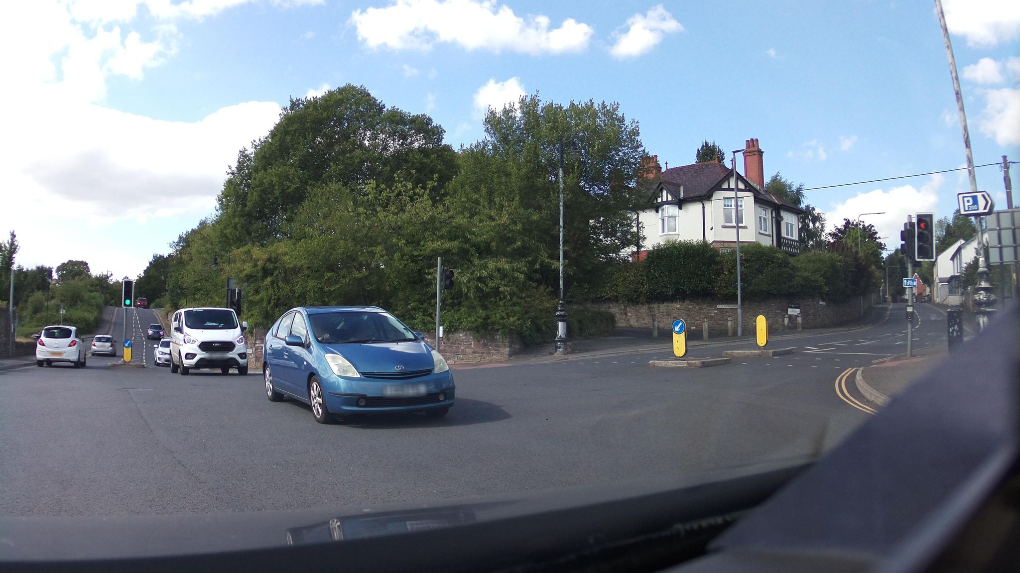 Street view of Brecon