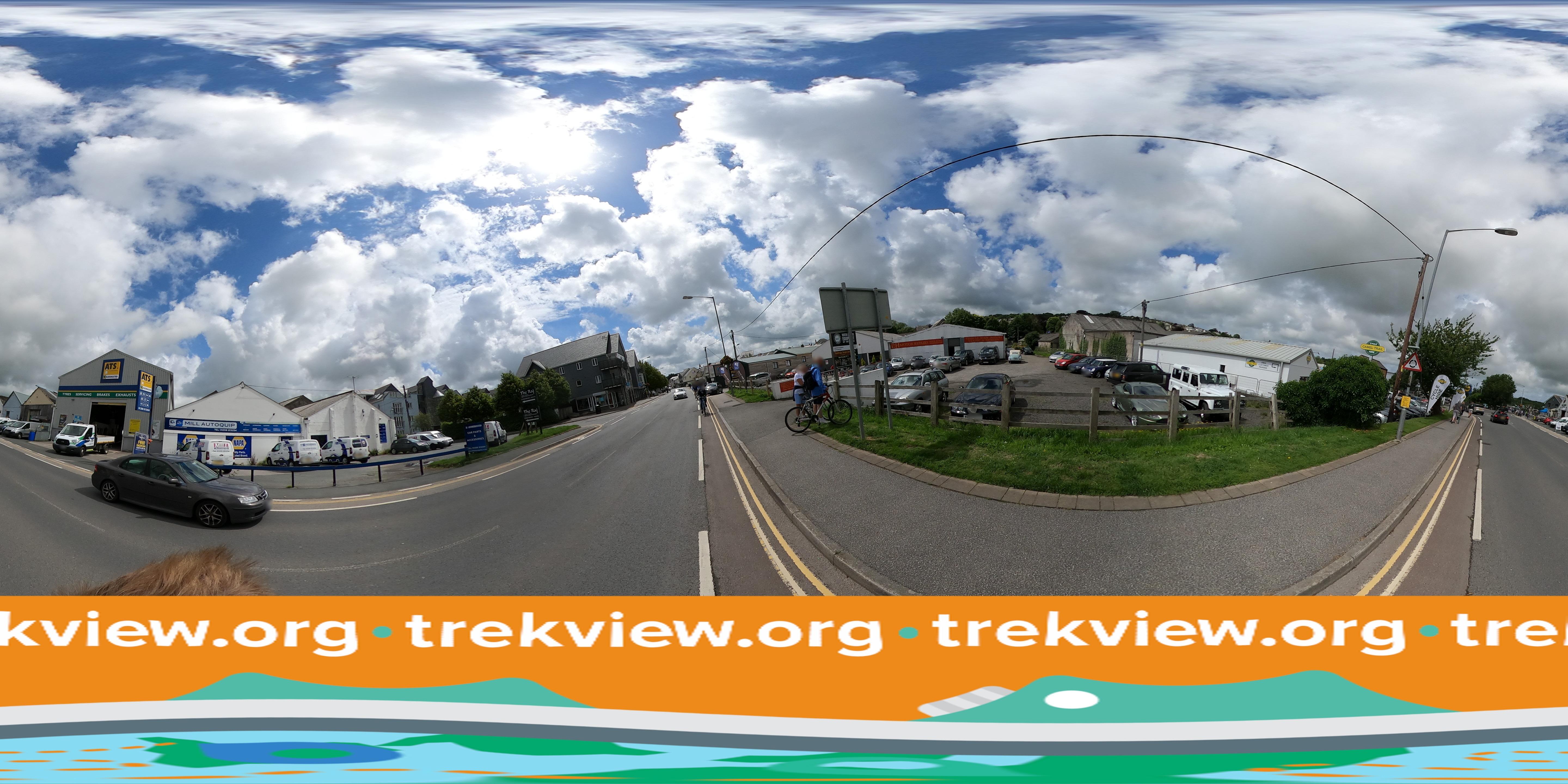Street view of Wadebridge
