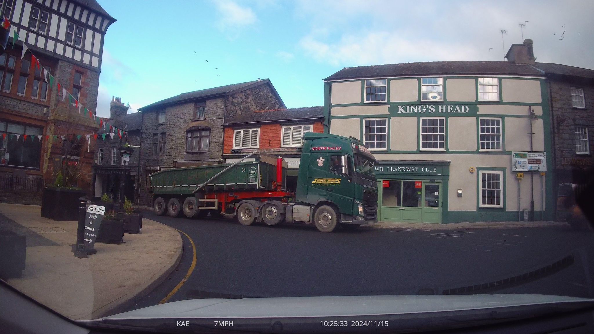 Street view of Llanrwst