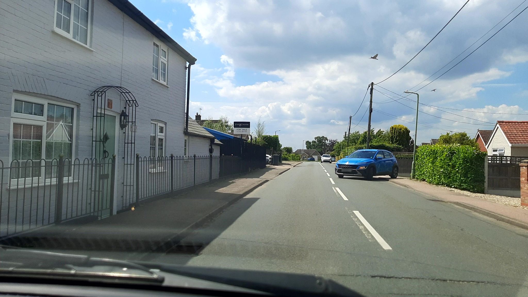 Street view of Capel Saint Mary
