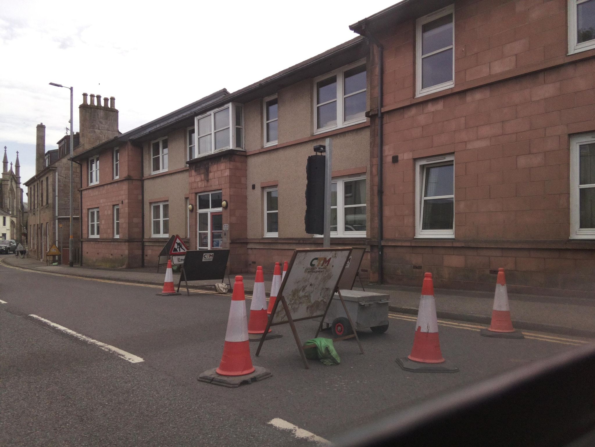 Street view of Sanquhar