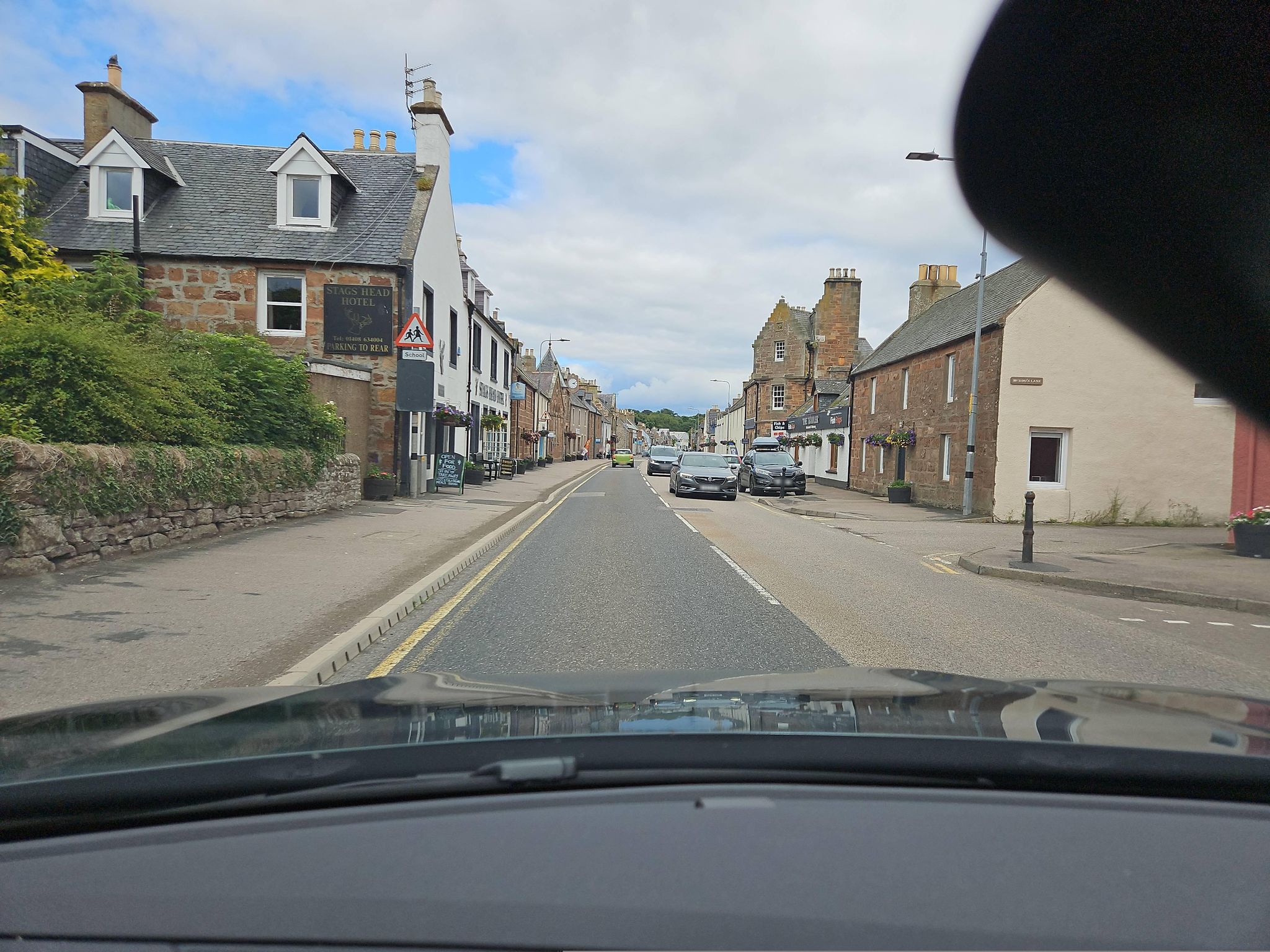 Street view of Golspie