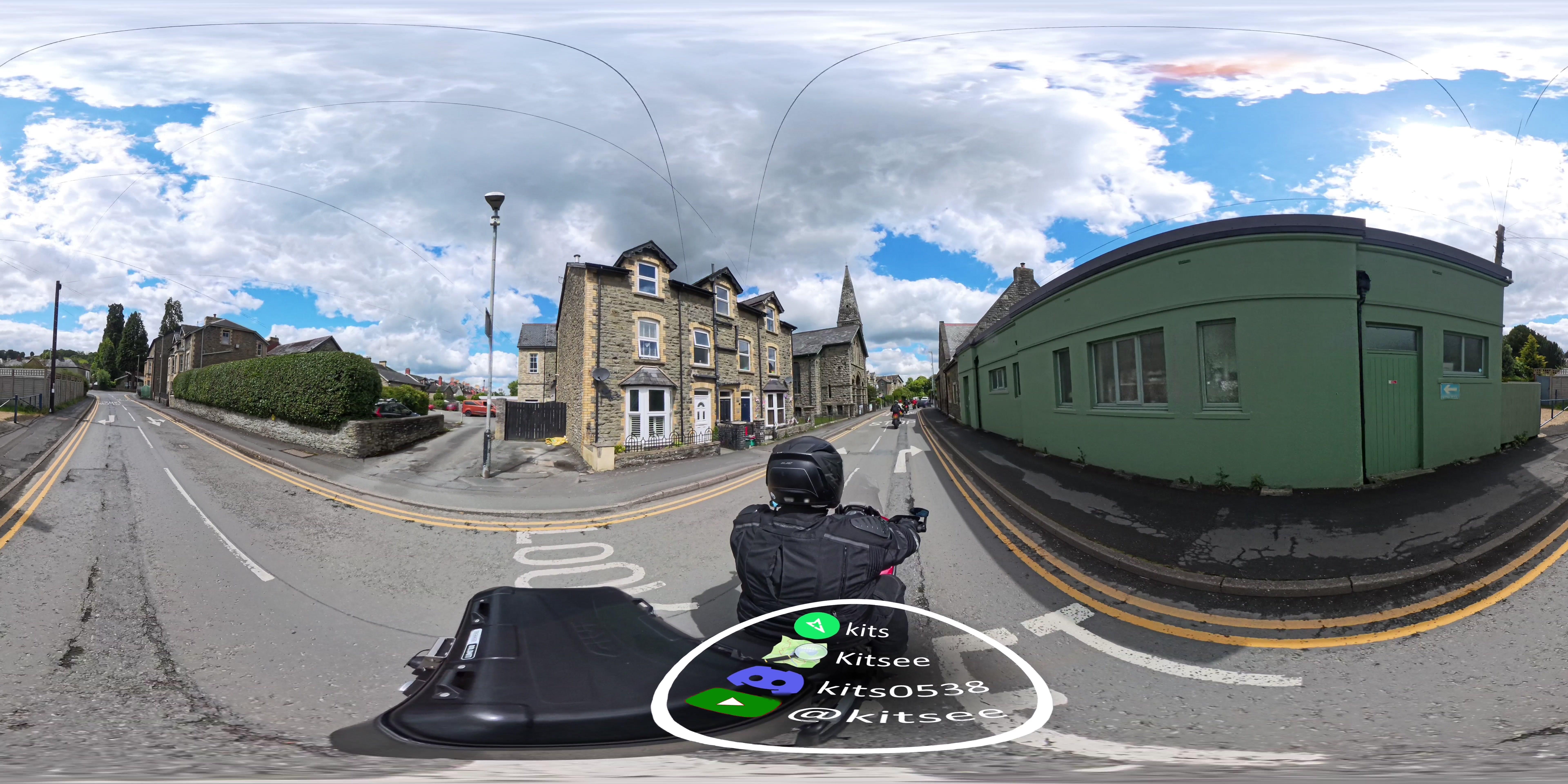Street view of Builth Wells
