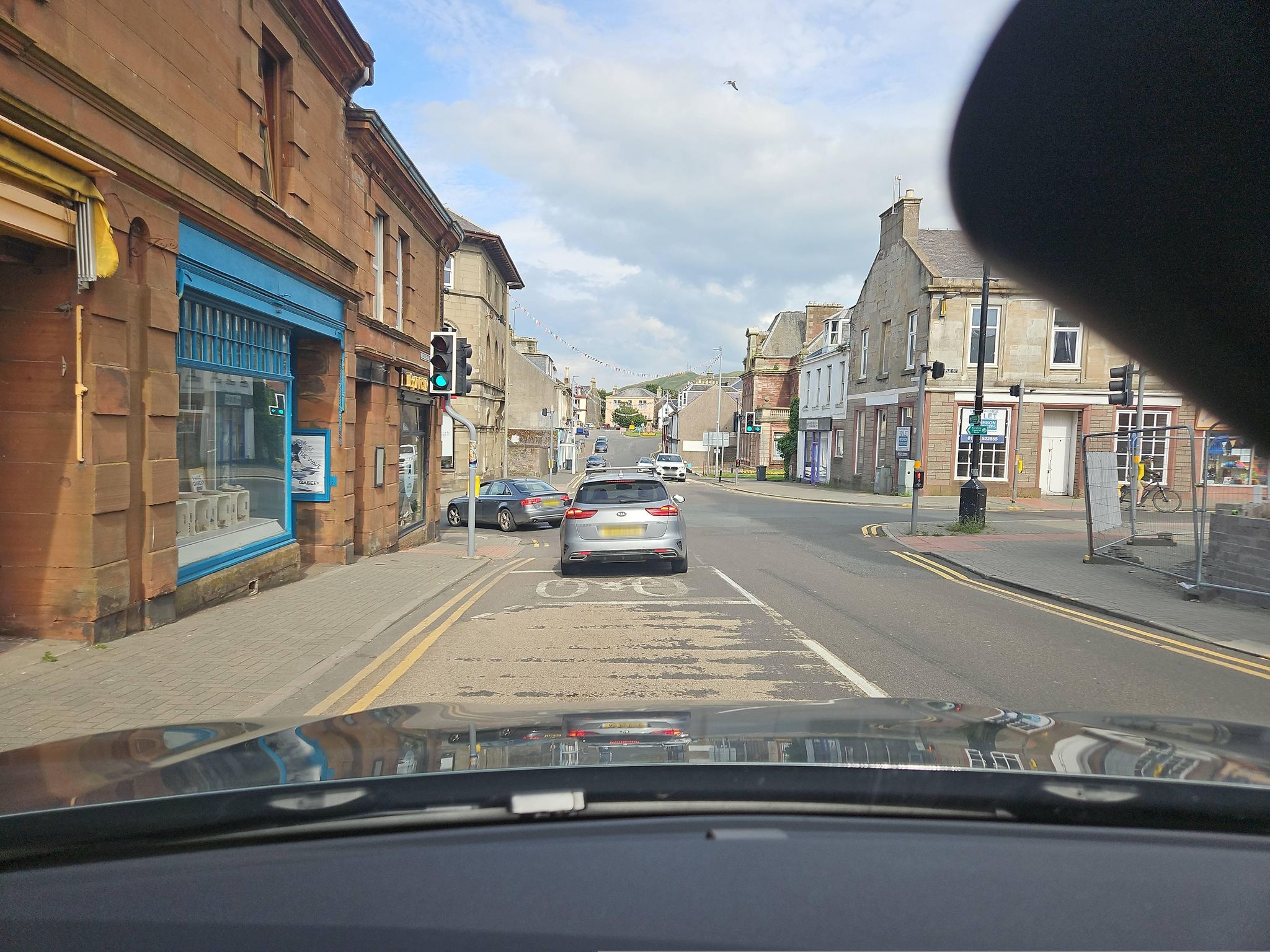 Street view of Girvan