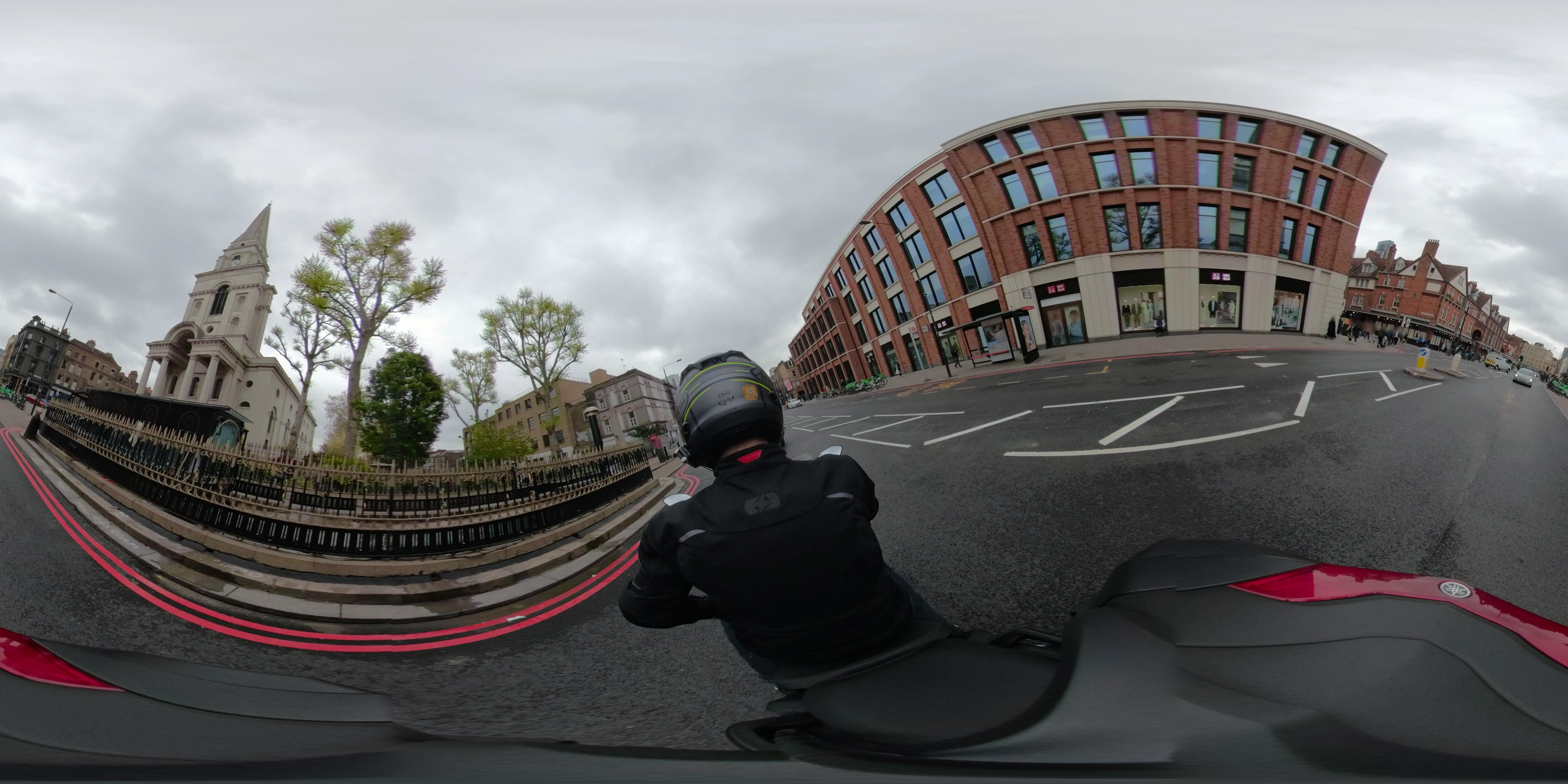 Street view of Spitalfields