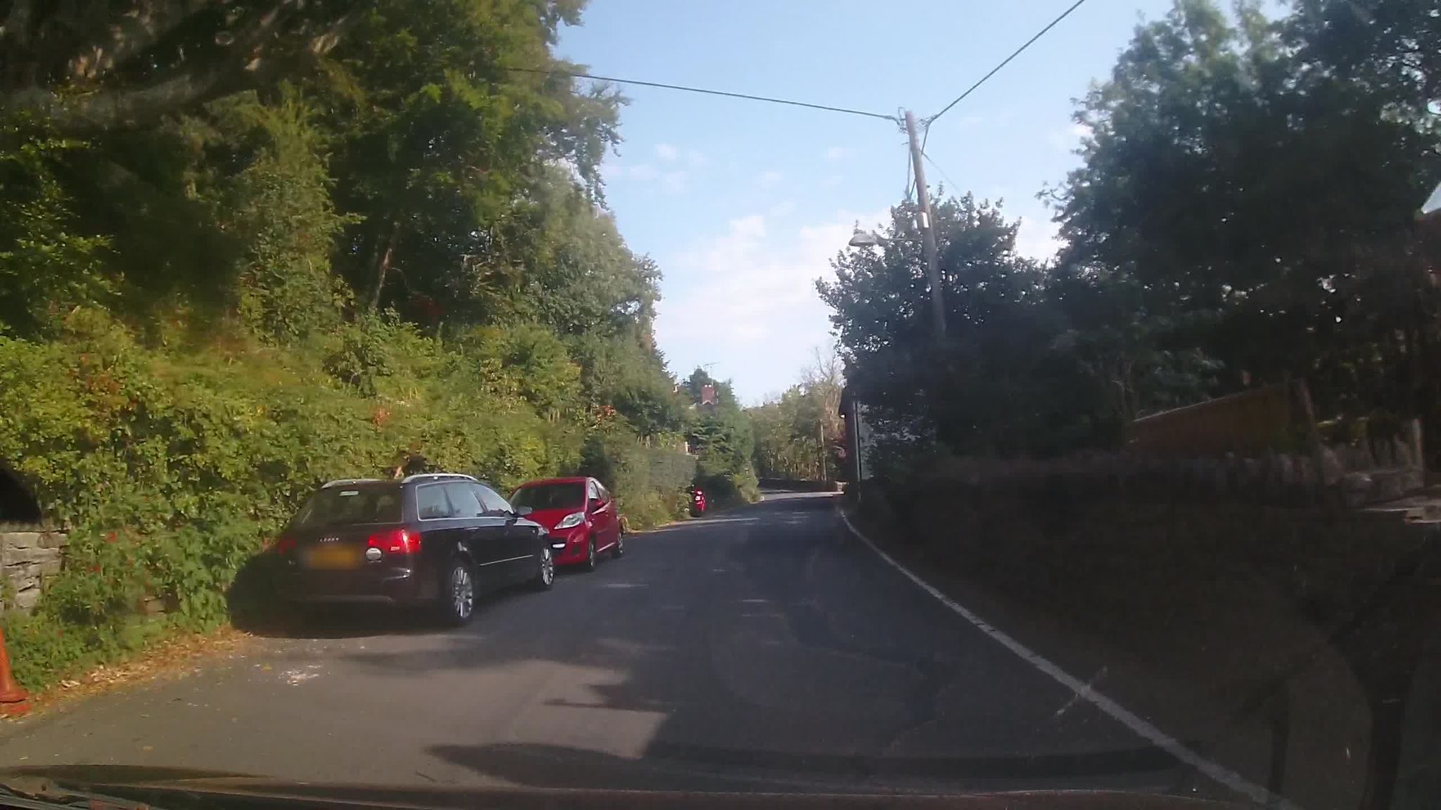 Street view of Newcastle Emlyn
