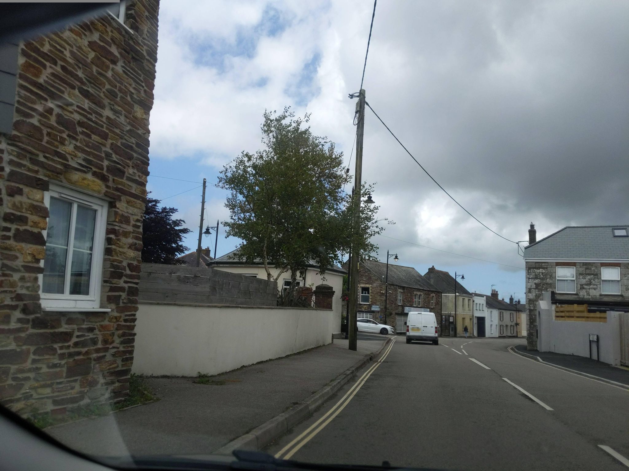 Street view of Saint Columb Major