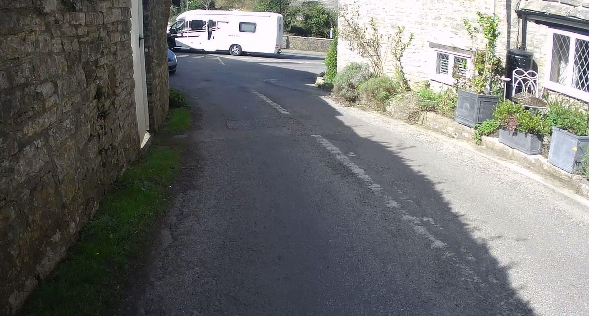 Street view of Corfe Castle