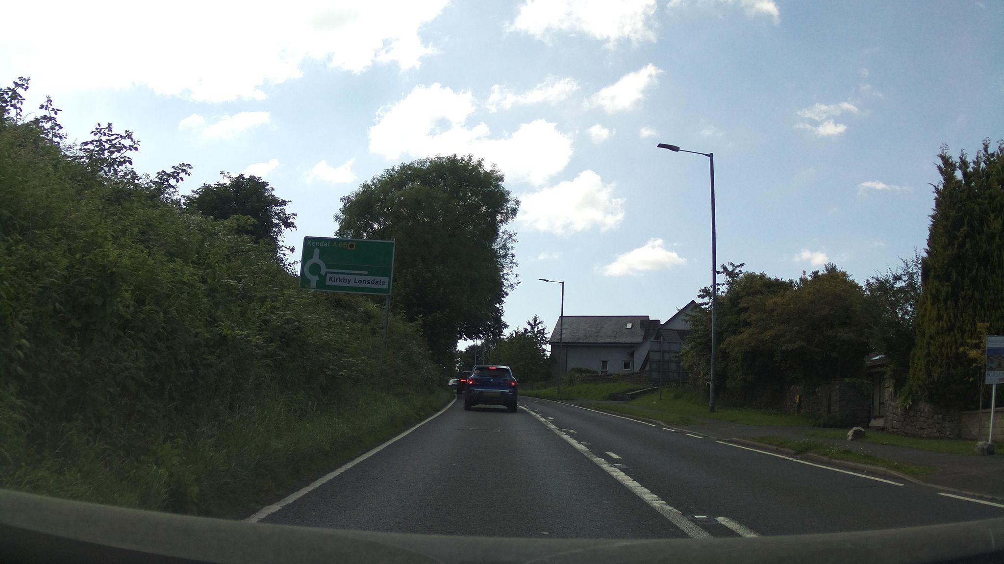 Street view of Kirkby Lonsdale
