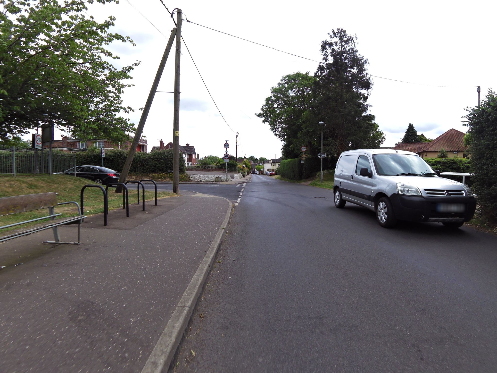 Street view of Harleston