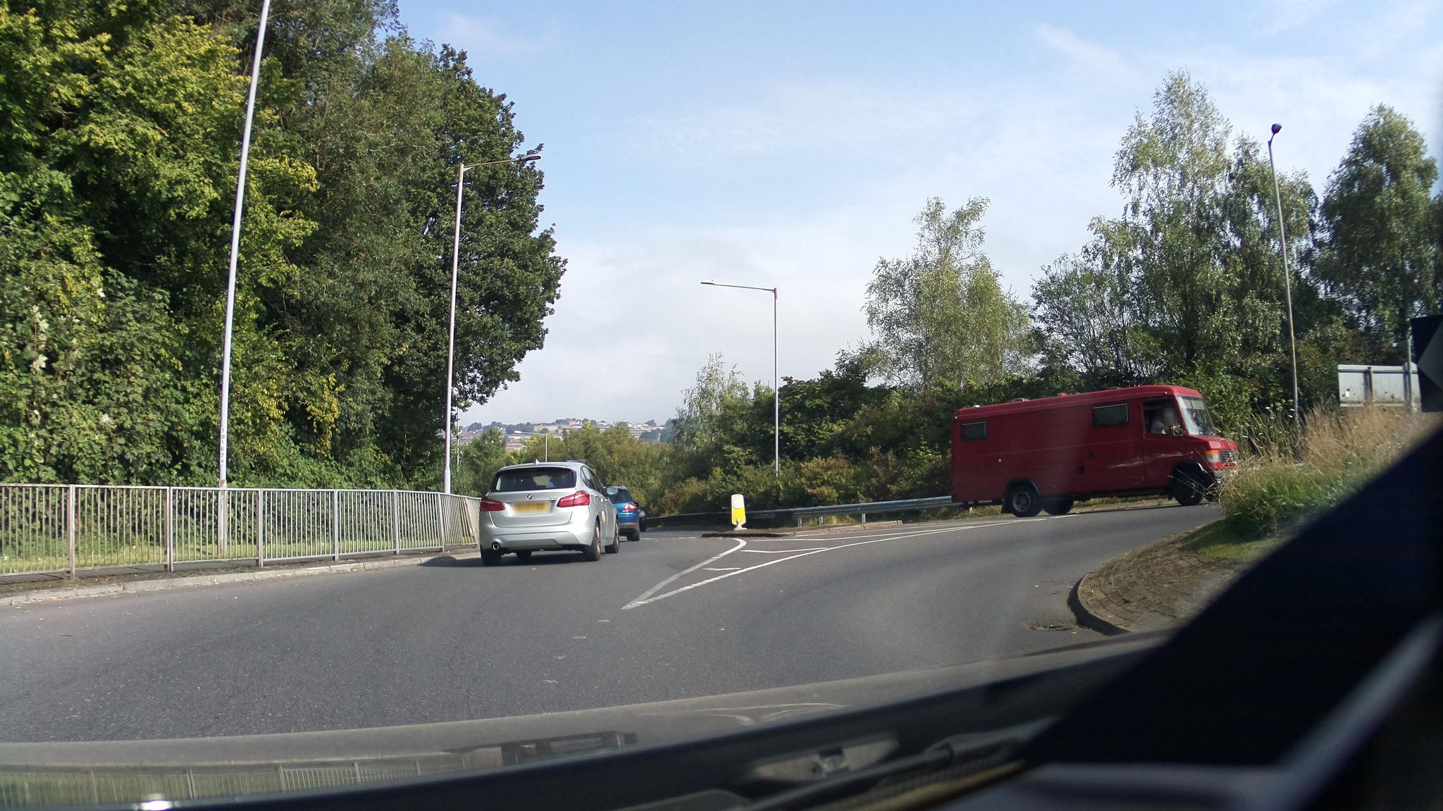 Street view of Pontypool