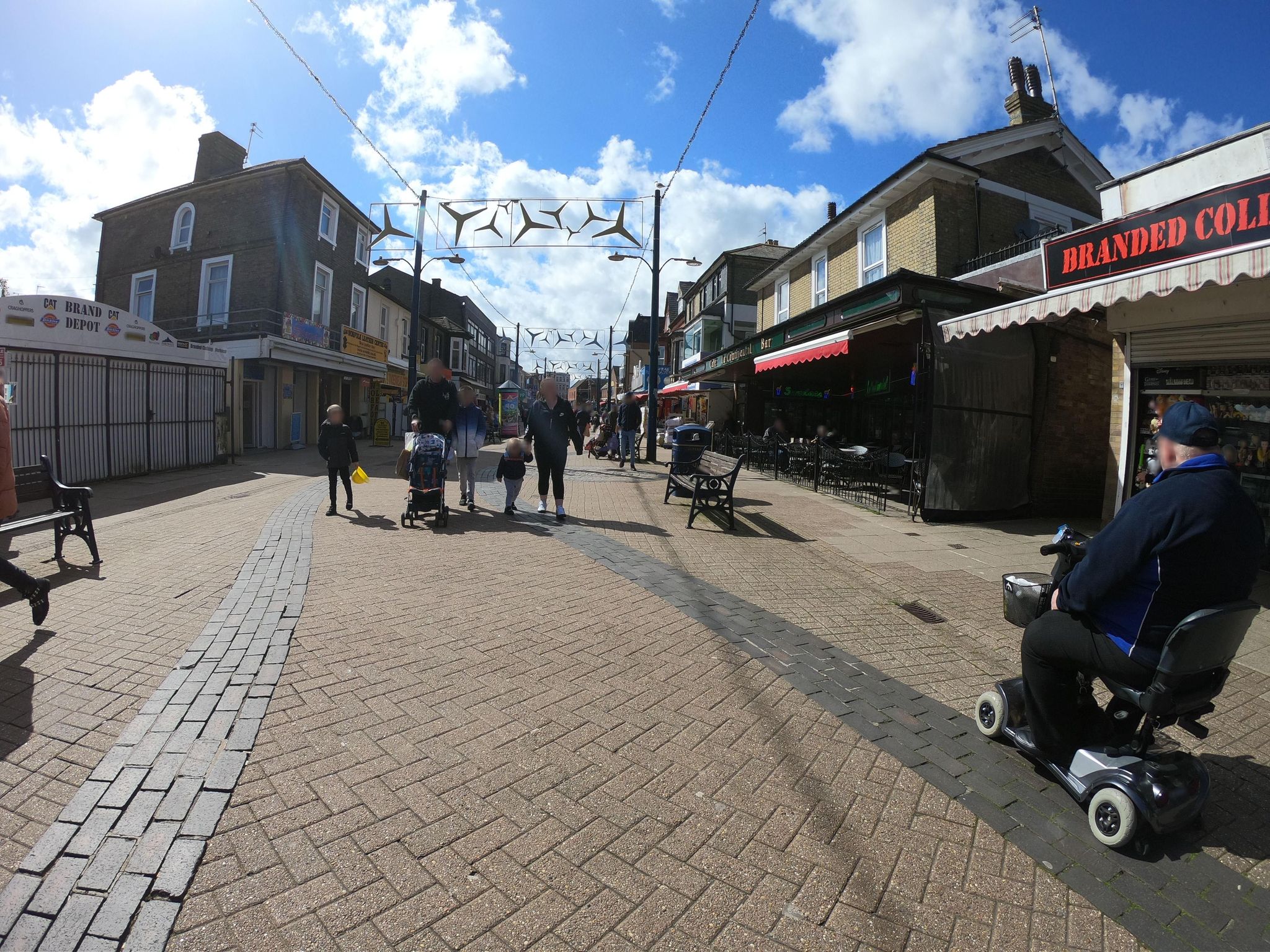 Street view of Great Yarmouth