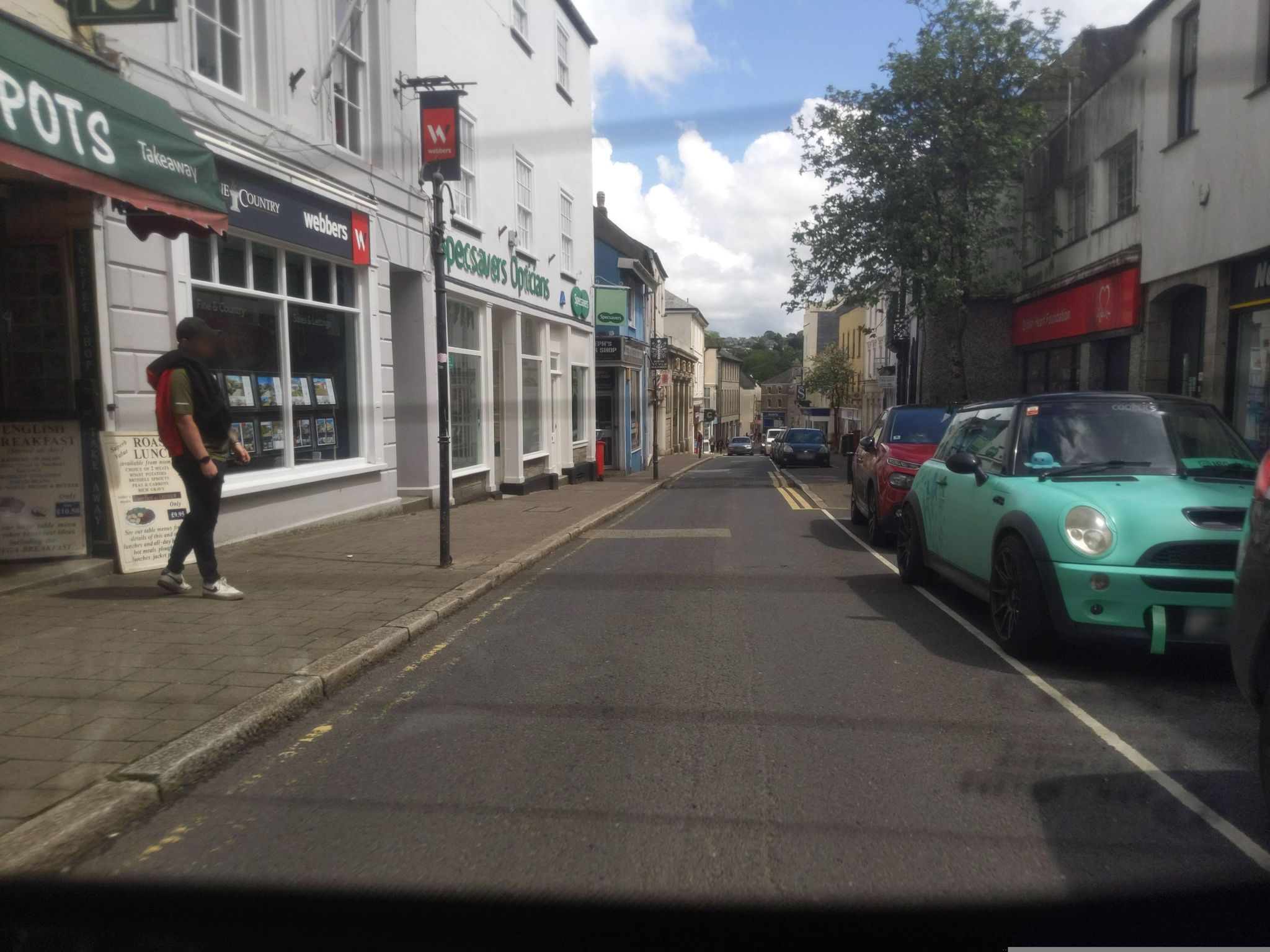 Street view of Bodmin