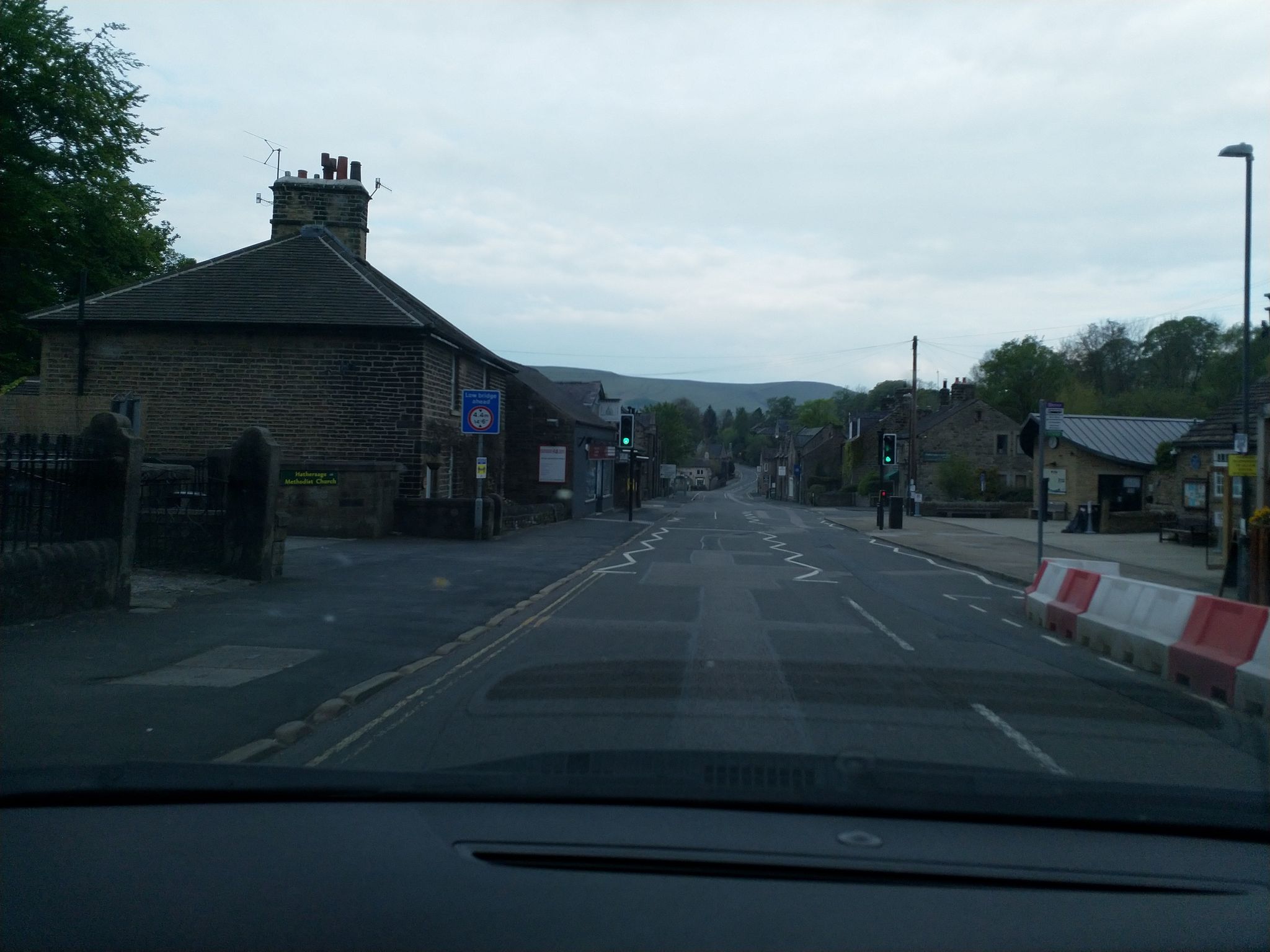 Street view of Hathersage