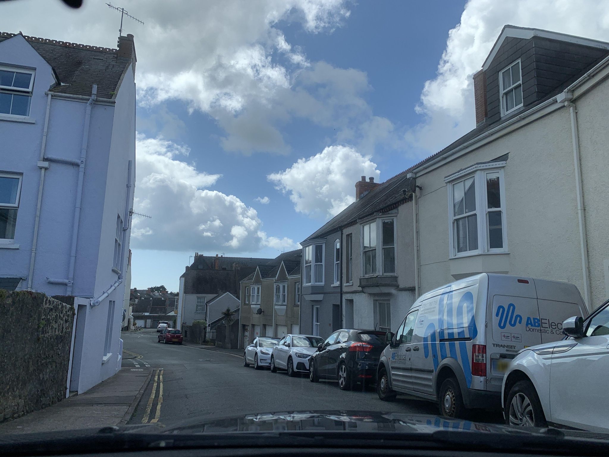 Street view of Tenby