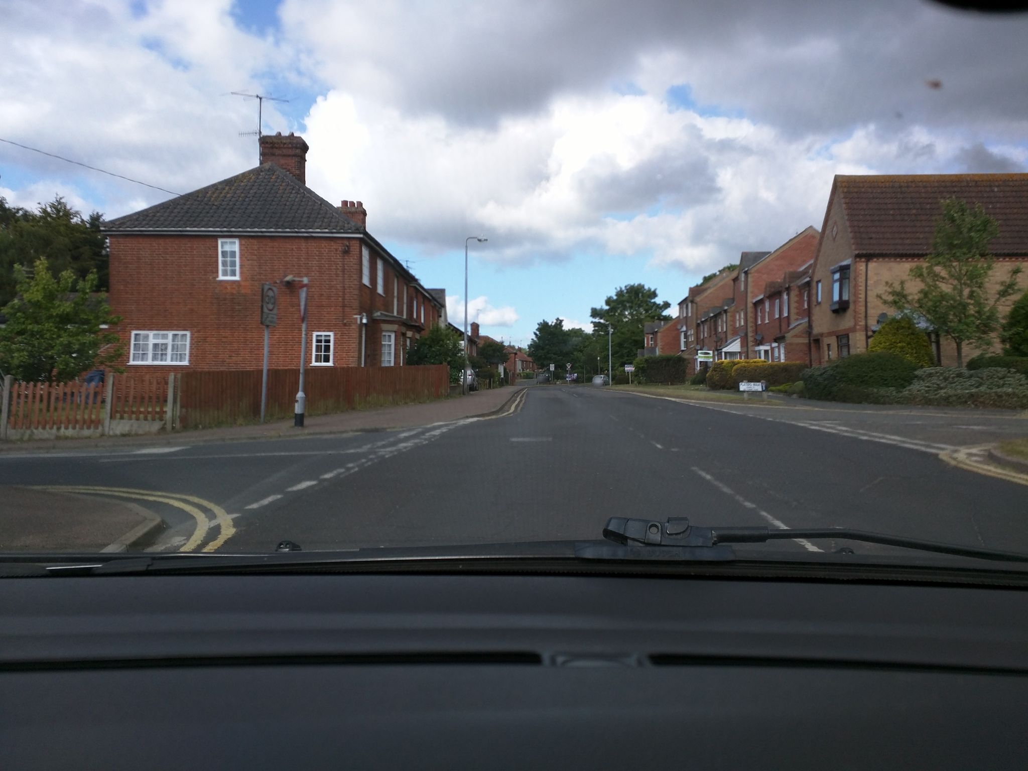 Street view of Leiston