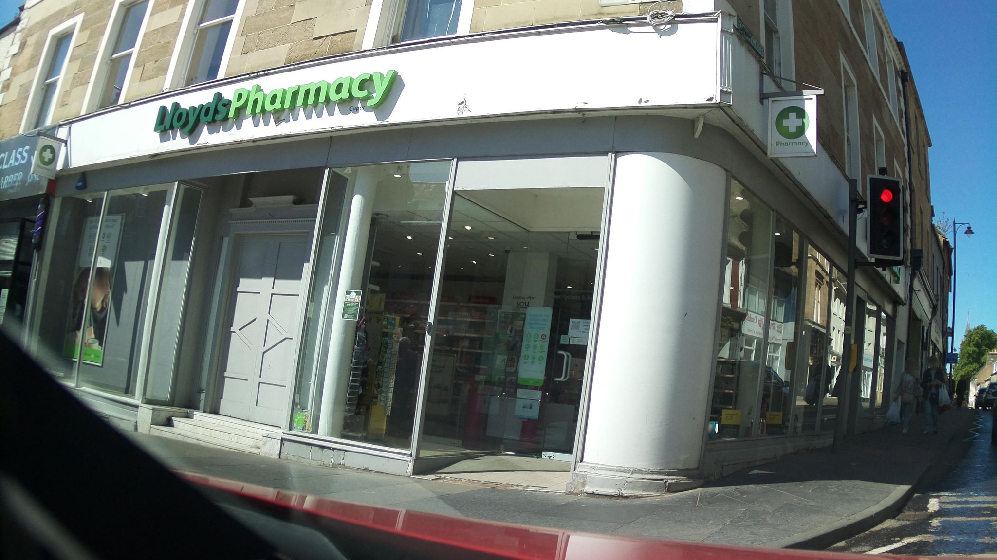 Street view of Cupar