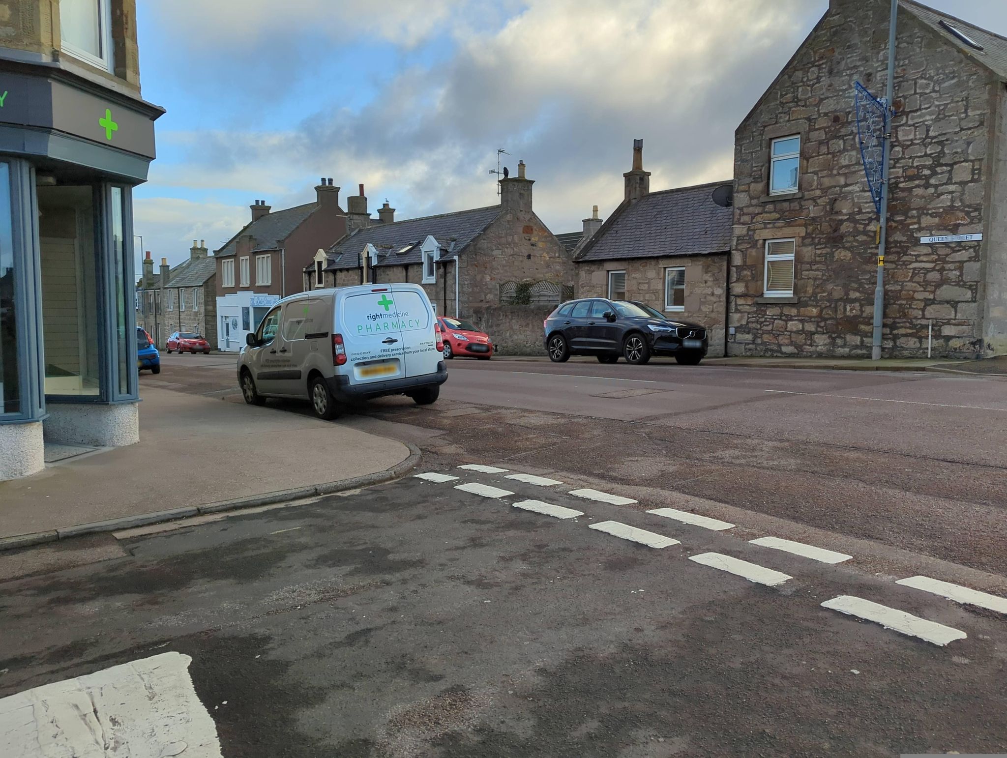 Street view of Lossiemouth