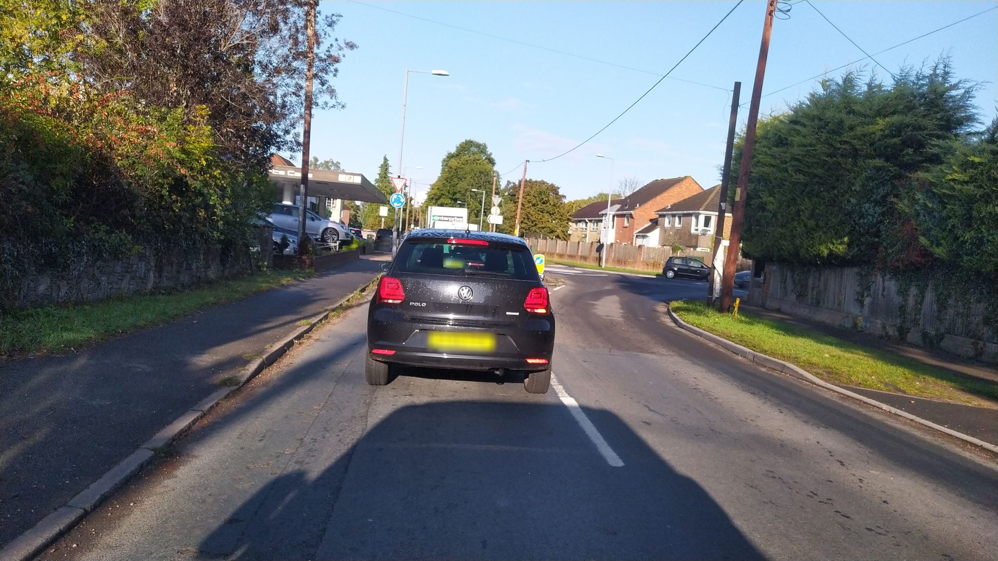 Street view of Three Legged Cross