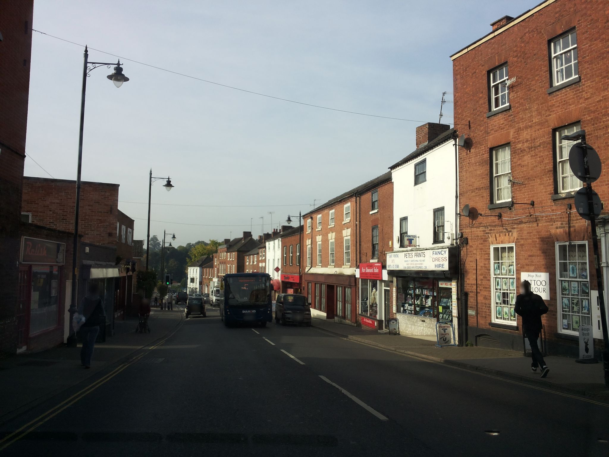 Street view of Stourport-on-Severn