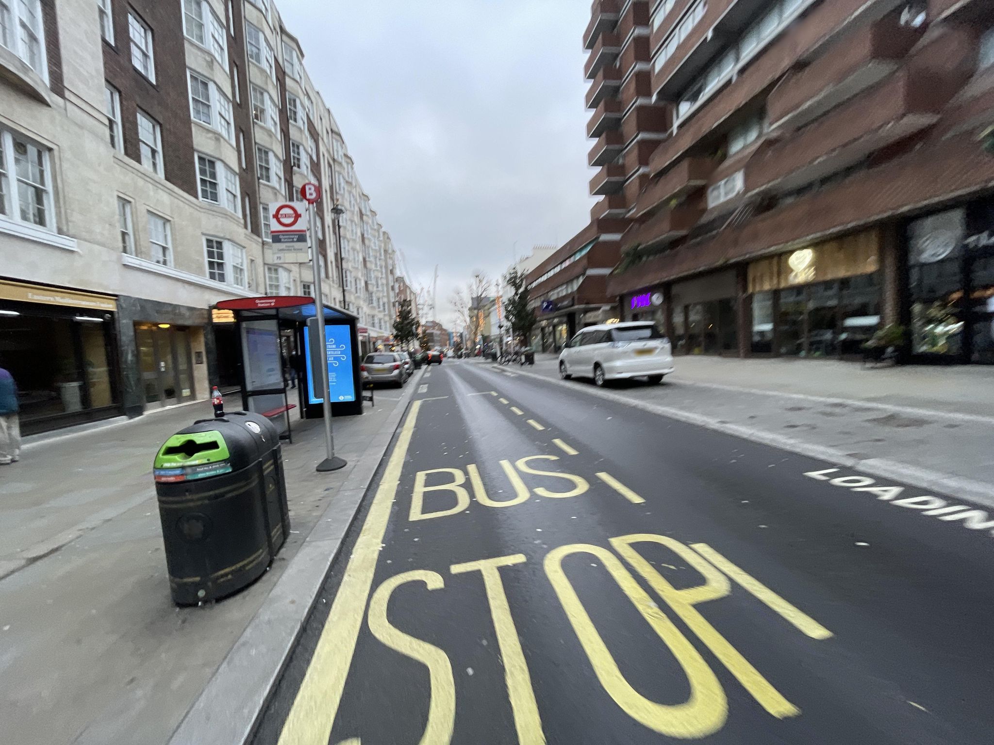 Street view of Lancaster Gate