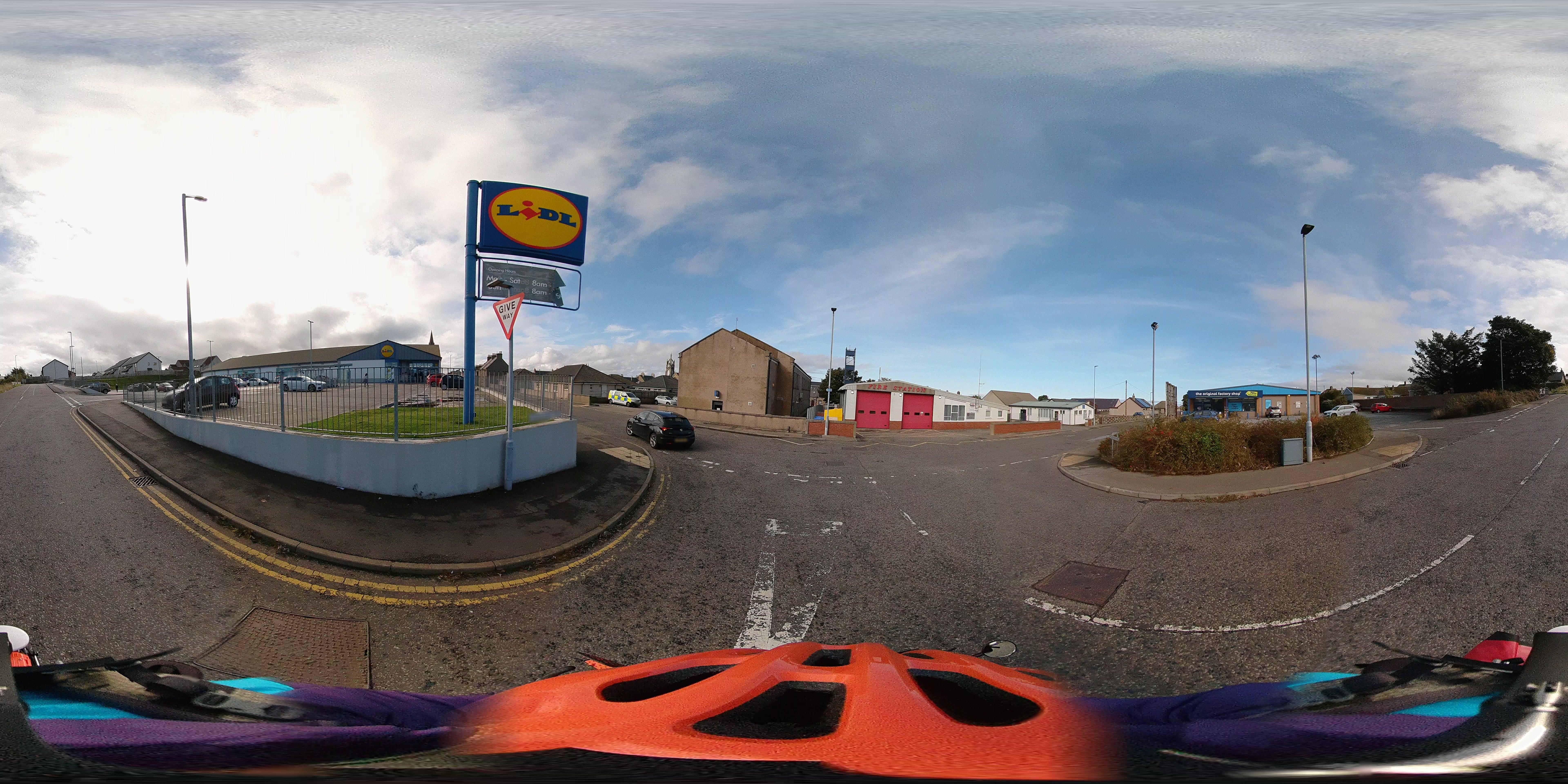 Street view of Buckie