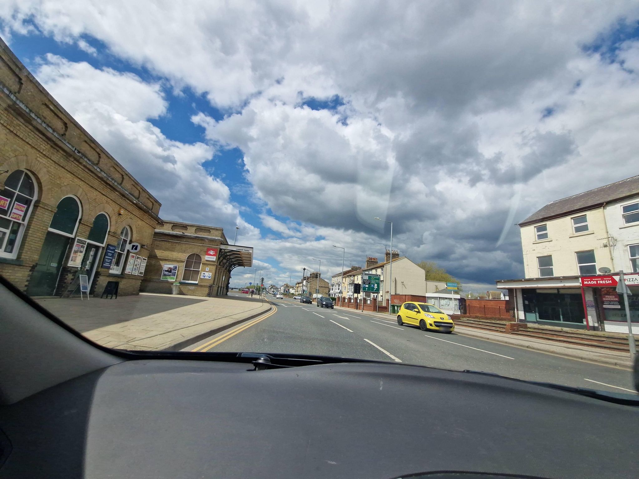 Street view of Lowestoft