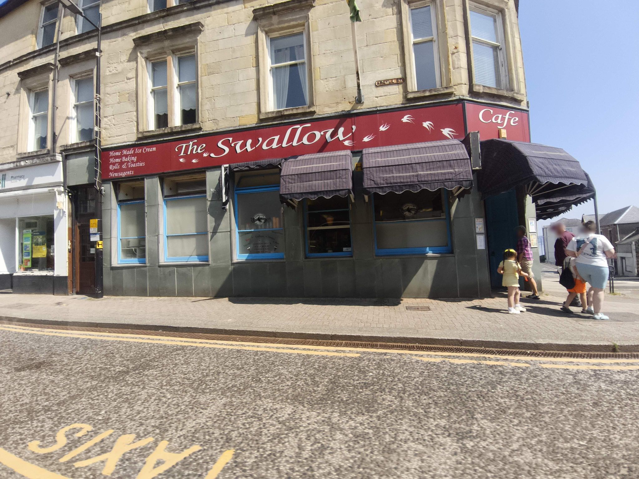 Street view of Dunoon