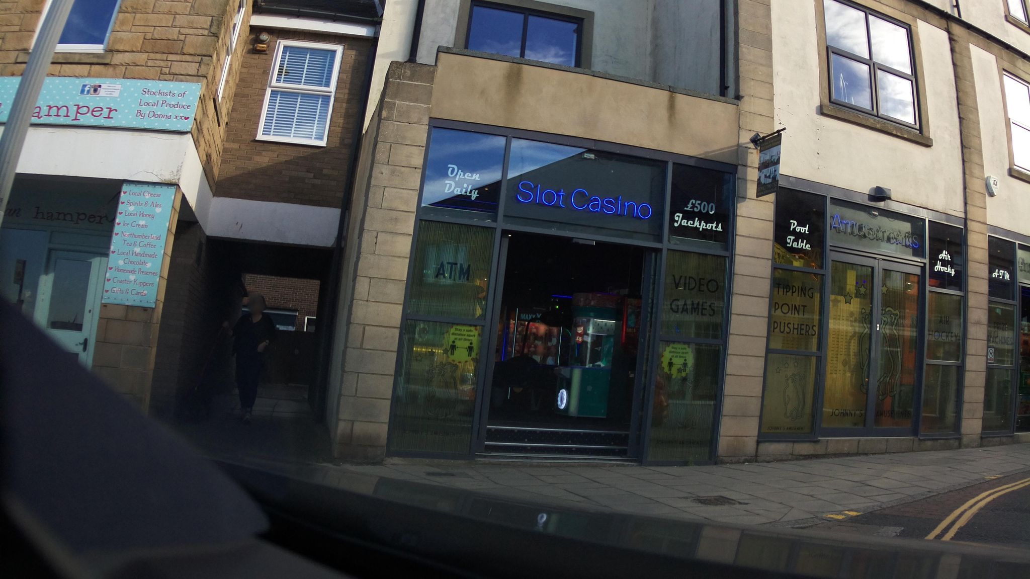 Street view of Seahouses